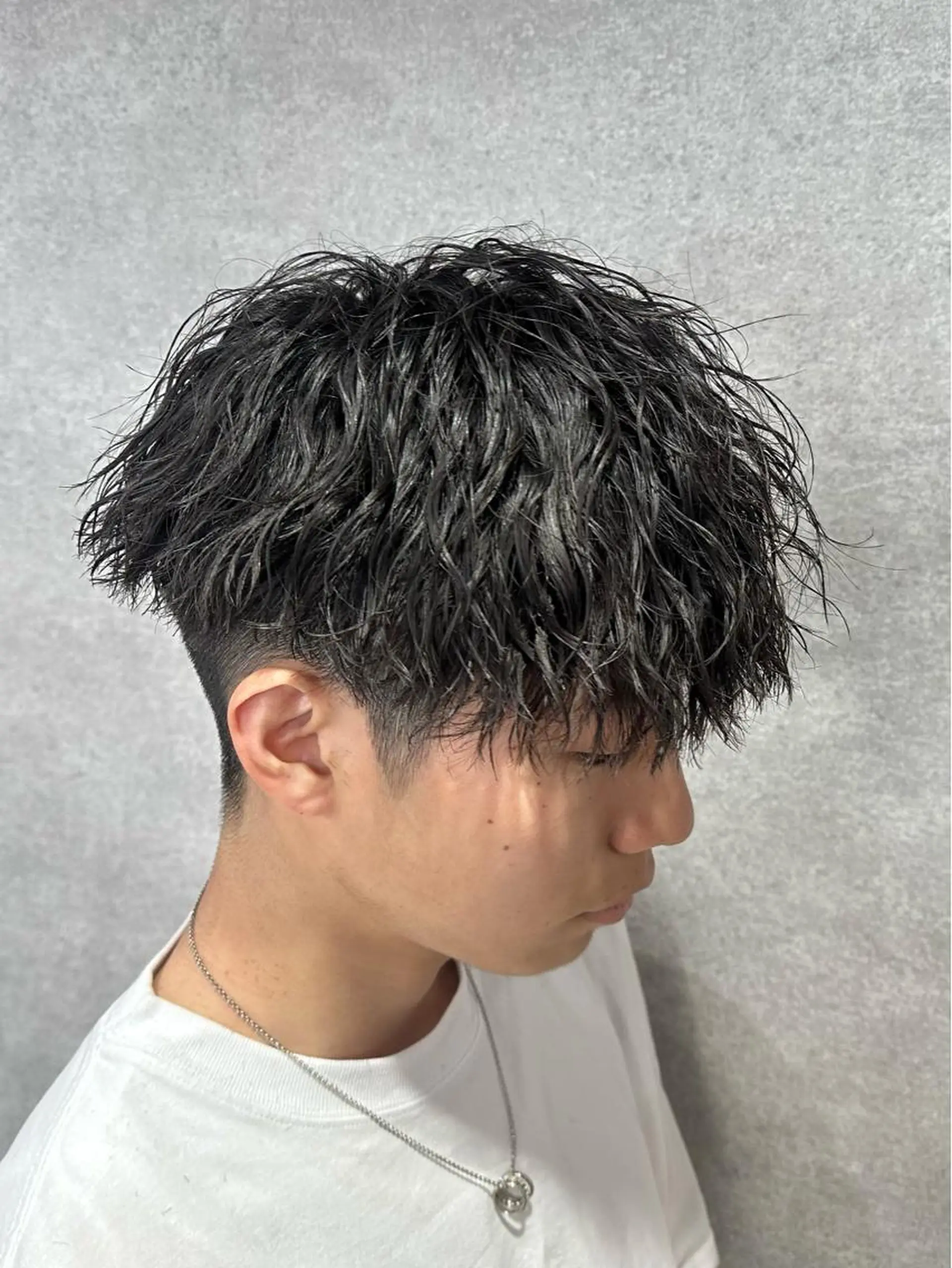 パーマ メンズ カット パーマ トリートメント ヘッドスパ ヘアセット 💎メンズ特化💎 tomokiのヘアスタイル