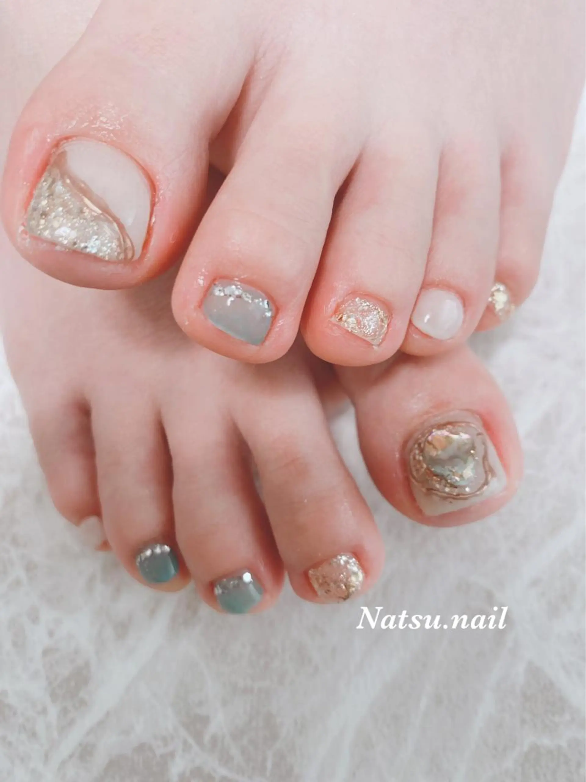 ネイル フットネイル Natsu nailのネイルデザイン