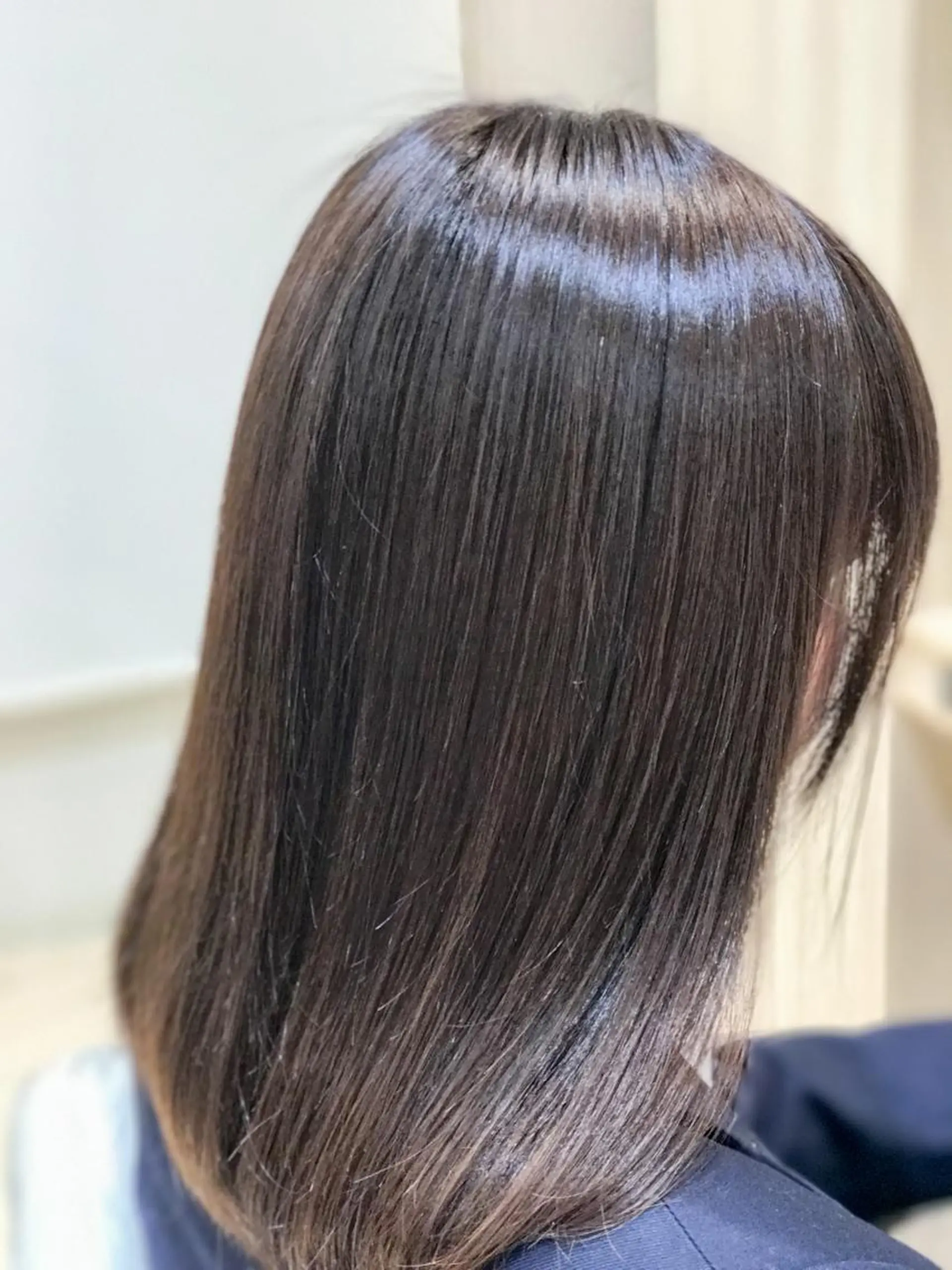 セミロング カラー 髪質改善/茅ヶ崎 マツモト リョウのヘアスタイル