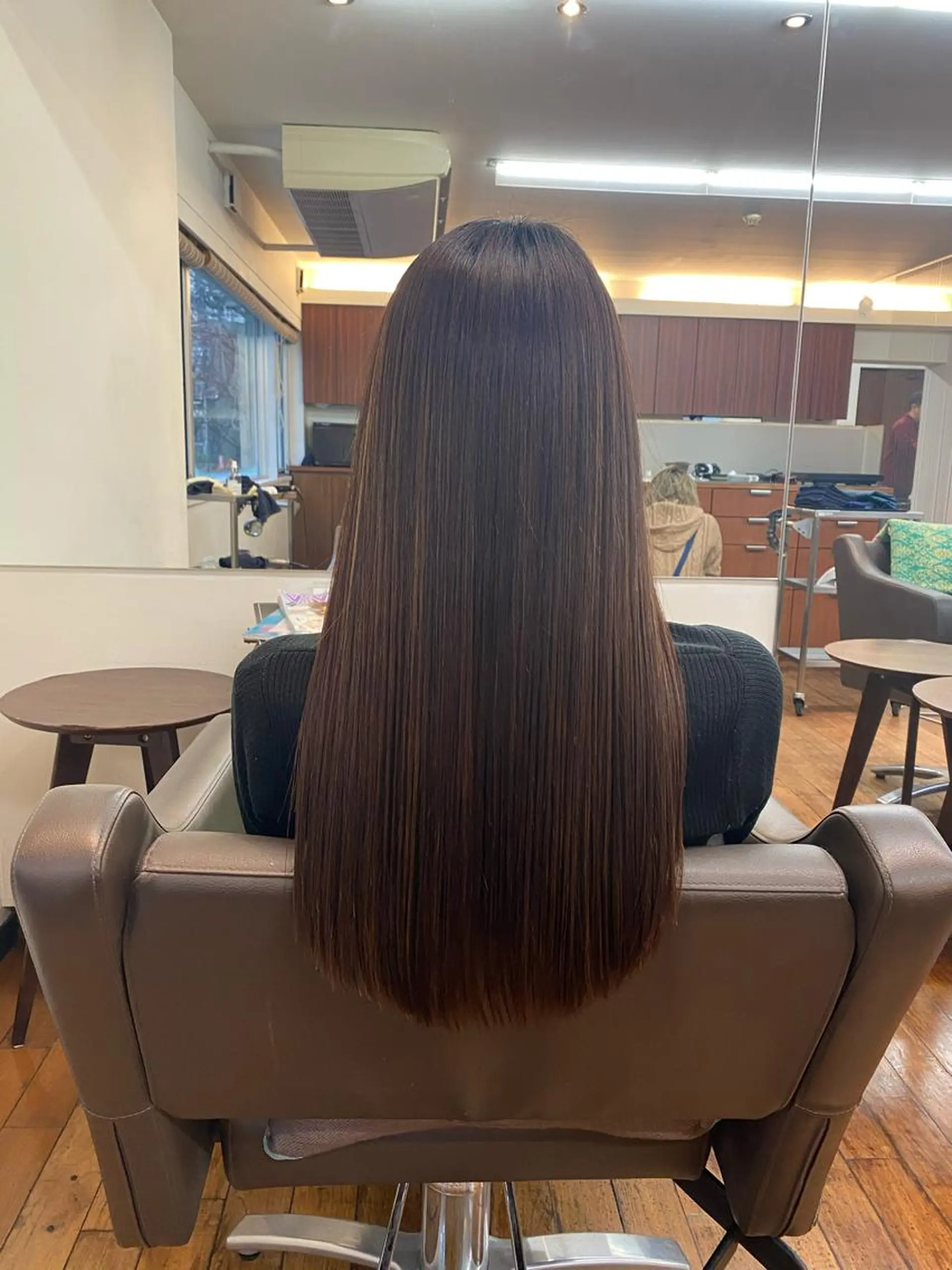 ロング パーマ カット ヘアカラー 縮毛矯正 トリートメント 絶対カワイイ保証💕 カワノ　チヒロのヘアスタイル