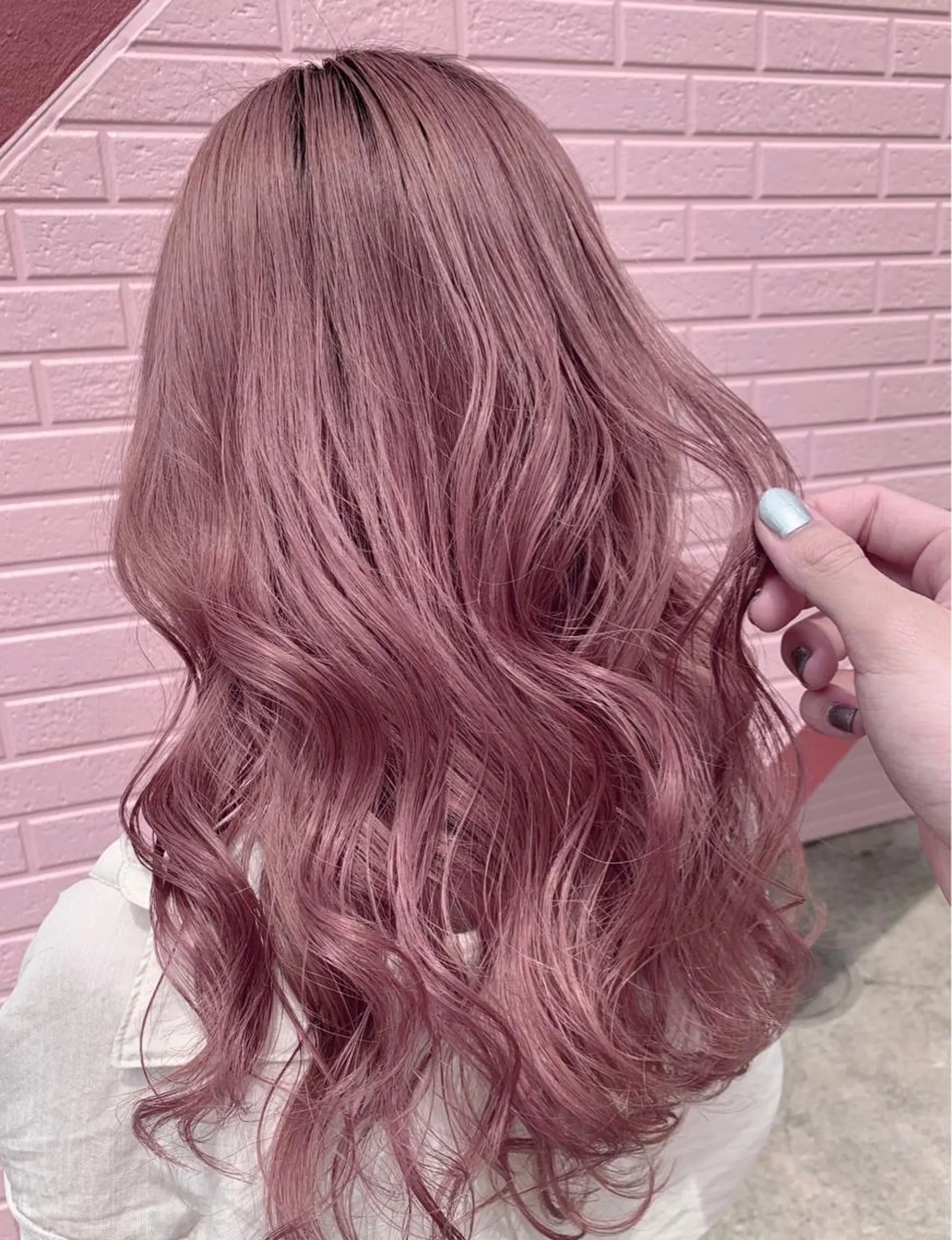 ロング カラー ブリーチ メンズブリーチカラー /NAOのヘアスタイル