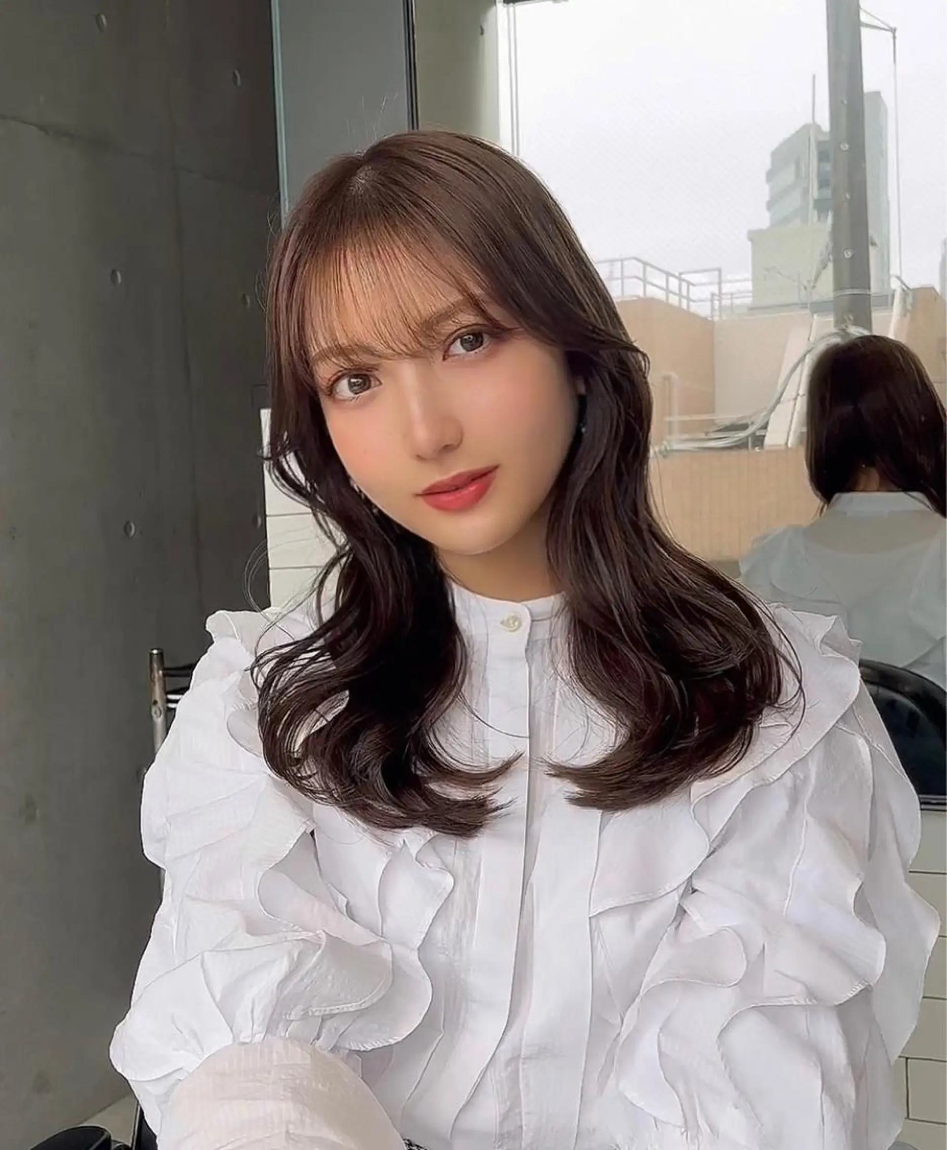 ミディアム カット トリートメント 🌫️大人韓国ヘア 🌫️naoyaのヘアスタイル