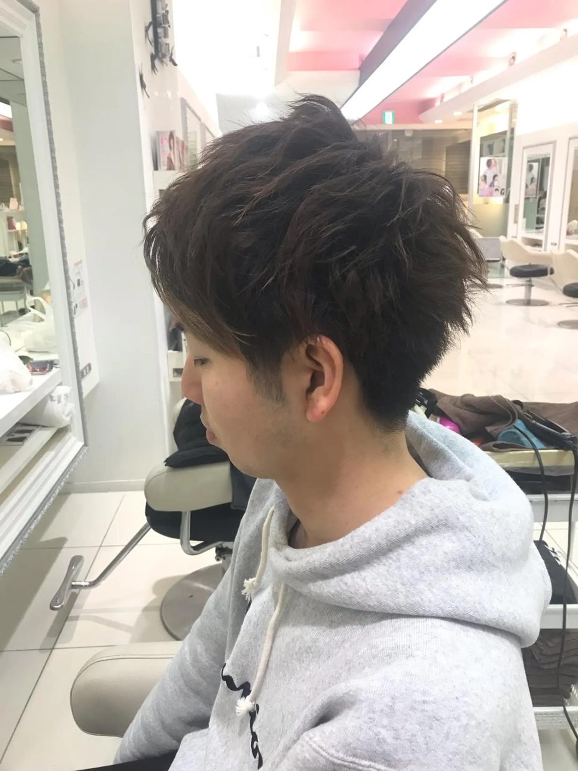 ショート クリーピー　オーナー 福田 将太のヘアスタイル