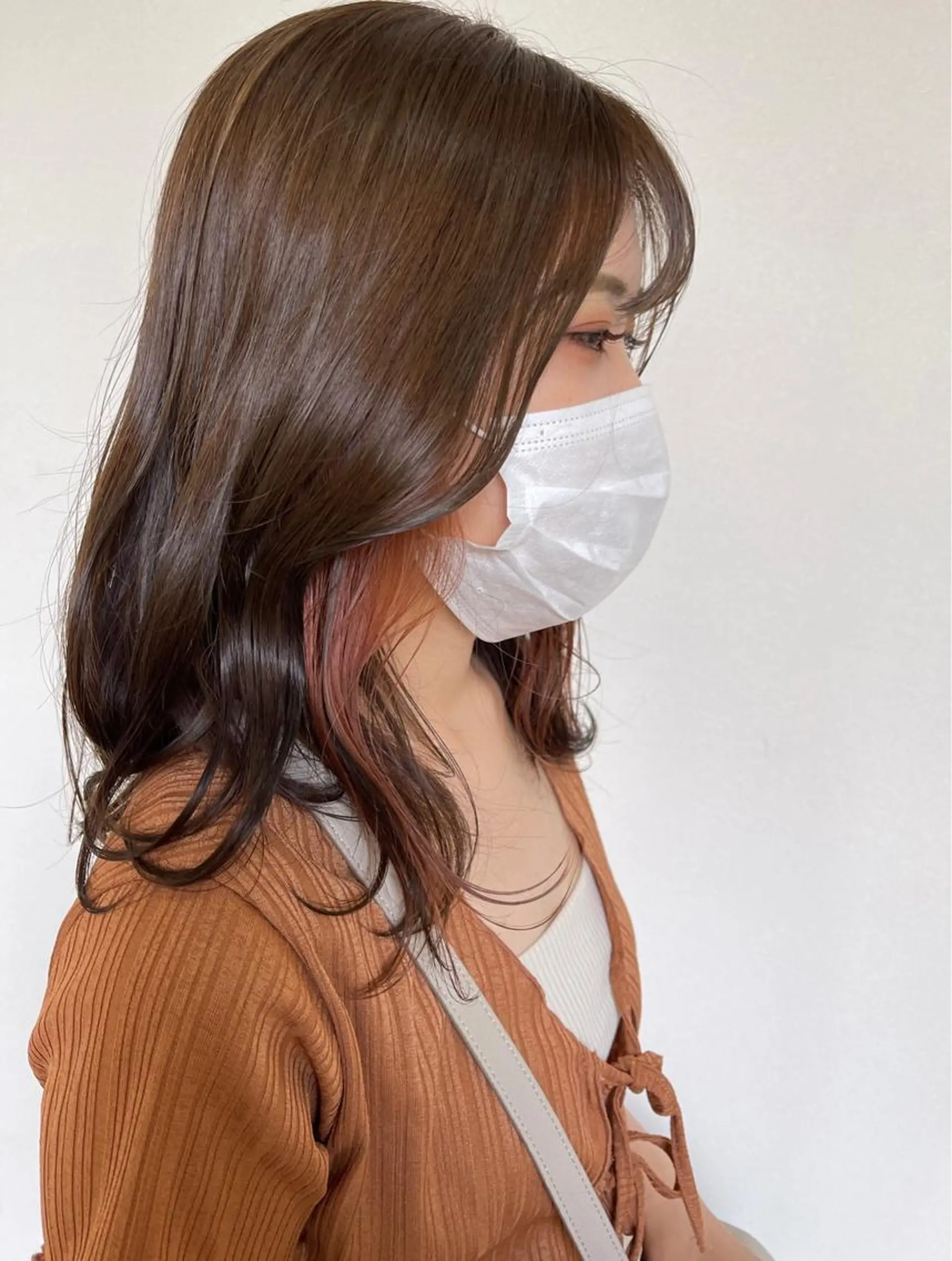 セミロング カラー ヘアカラー 【AMANEQ】 yuka🦋のヘアスタイル