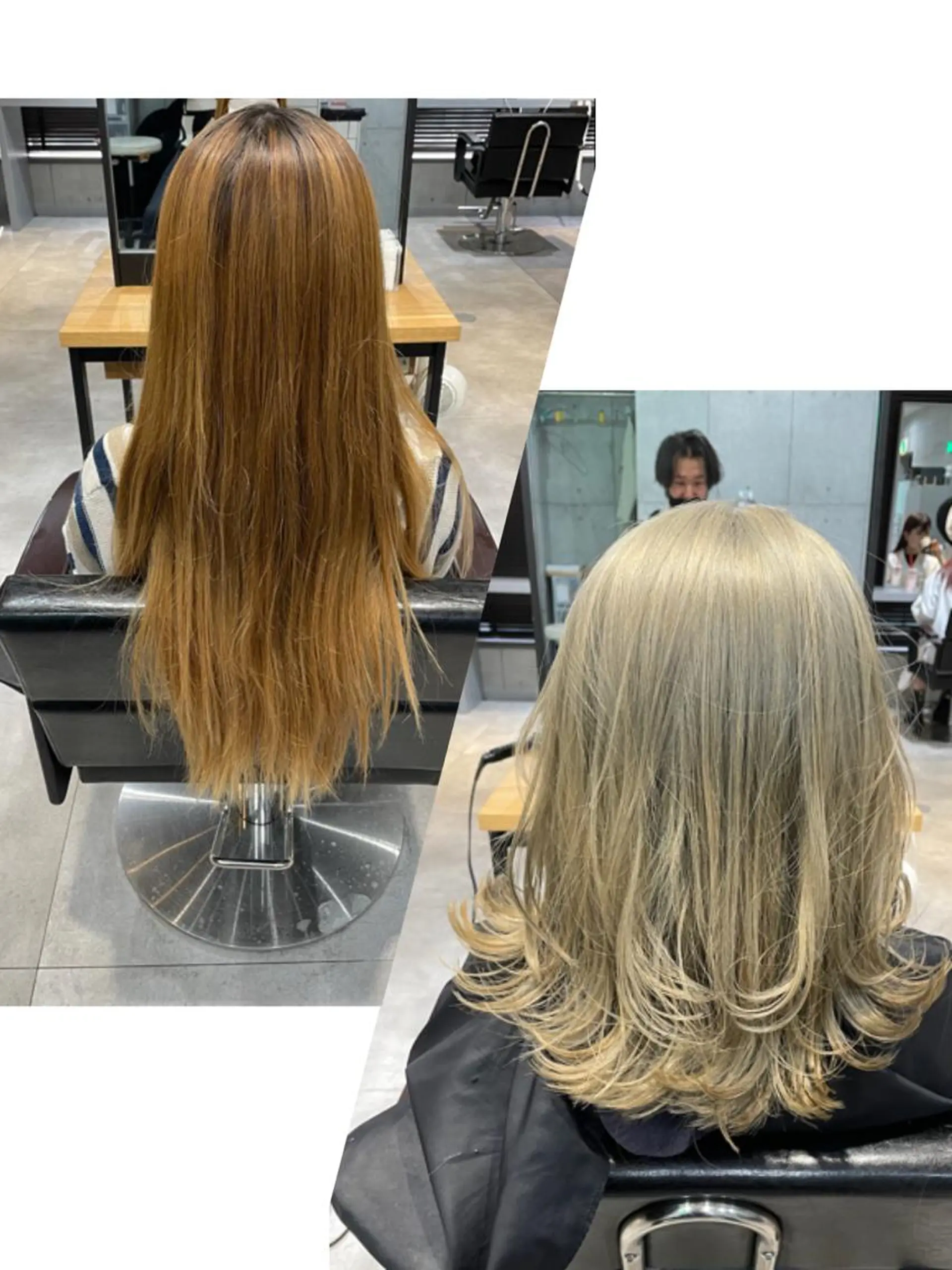 ミディアム パープルカラー くびれヘア ウルフカット カット ヘアカラー トリートメント 💫newi💫村上 孝一のヘアスタイル