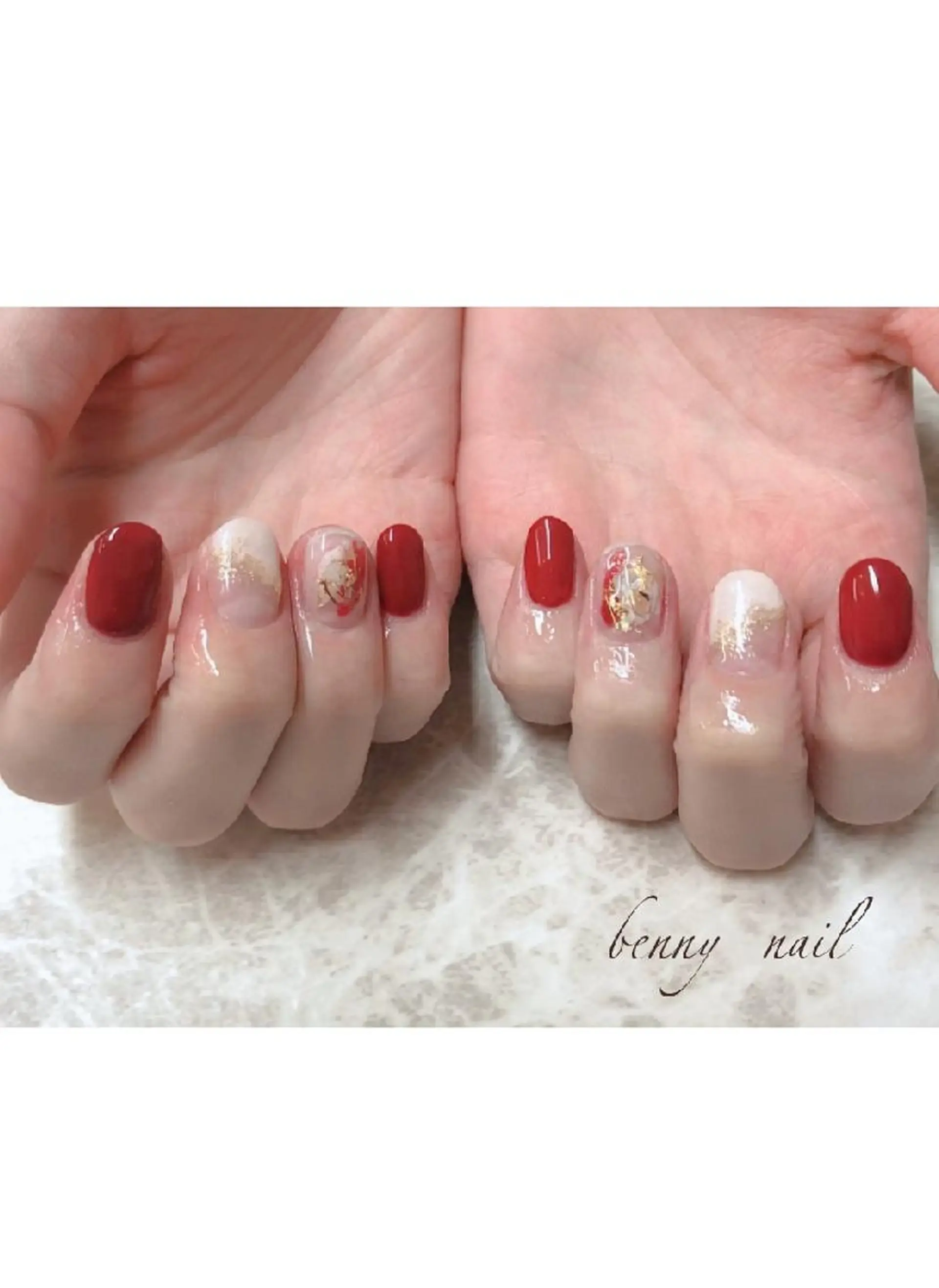 ネイル 最終受付23時半 benny nailのネイルデザイン