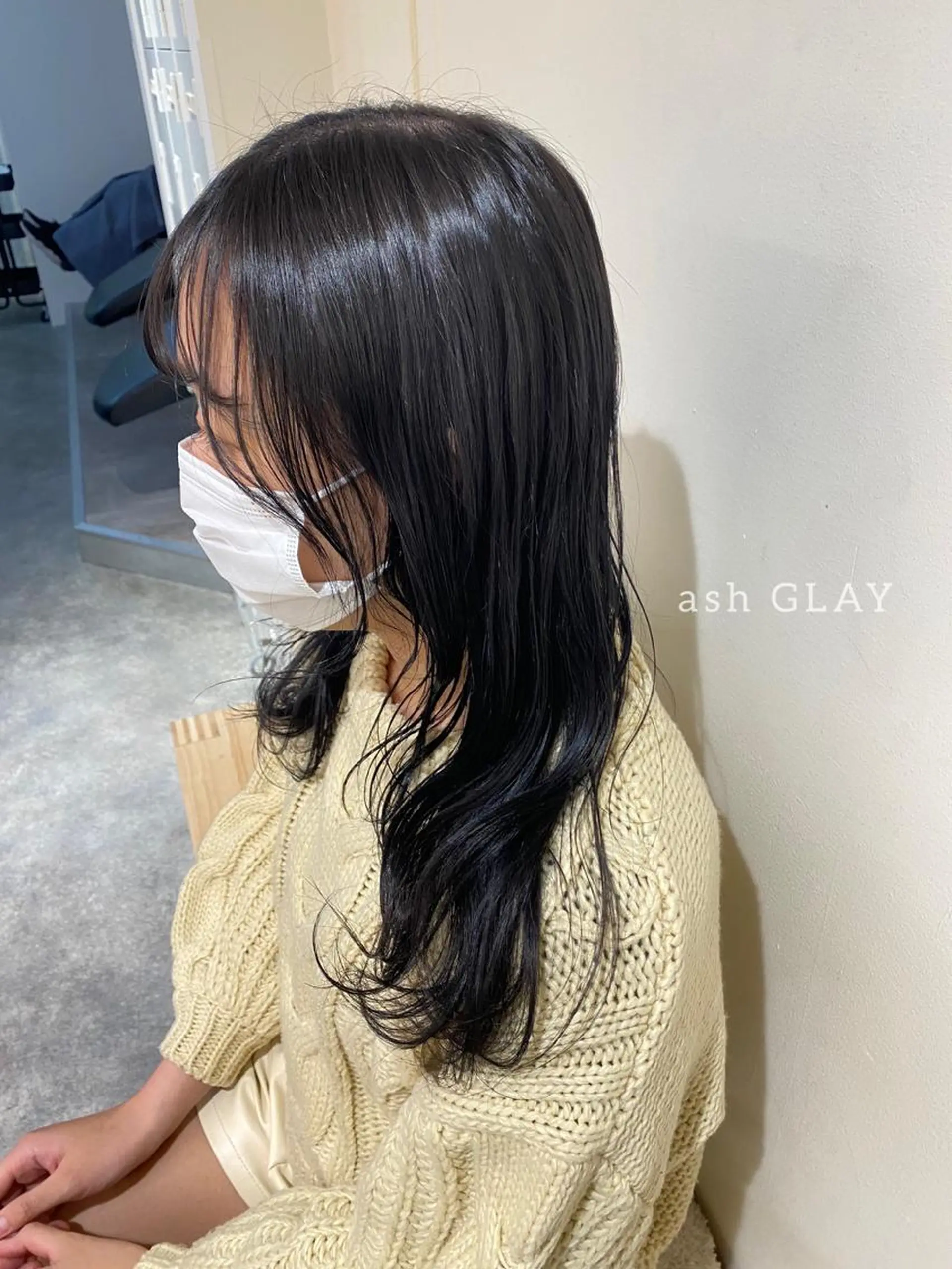 セミロング カラー ヘアアレンジ 透明感カラー ボブ /ニュアンス/ satomi🧸💖のヘアスタイル