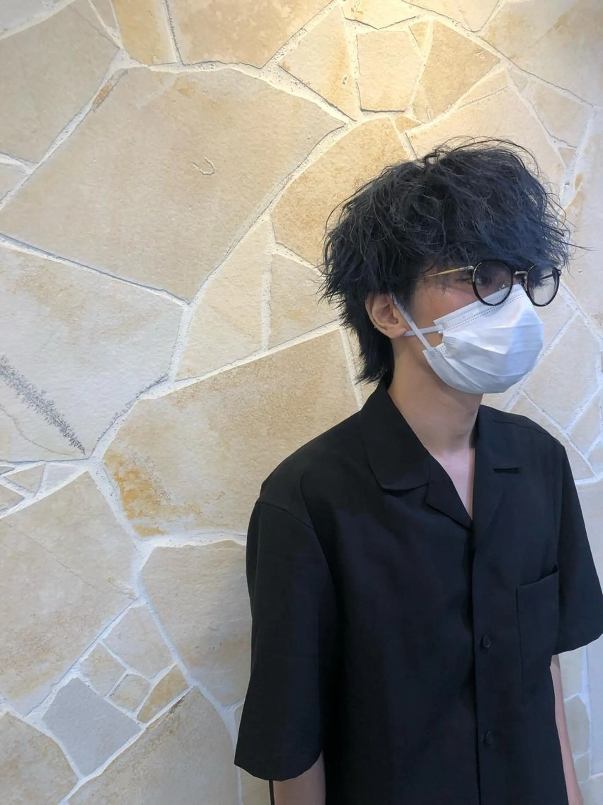 カラー パーマ ヘアアレンジ メンズ カツキ/GARTE 代官山のヘアスタイル