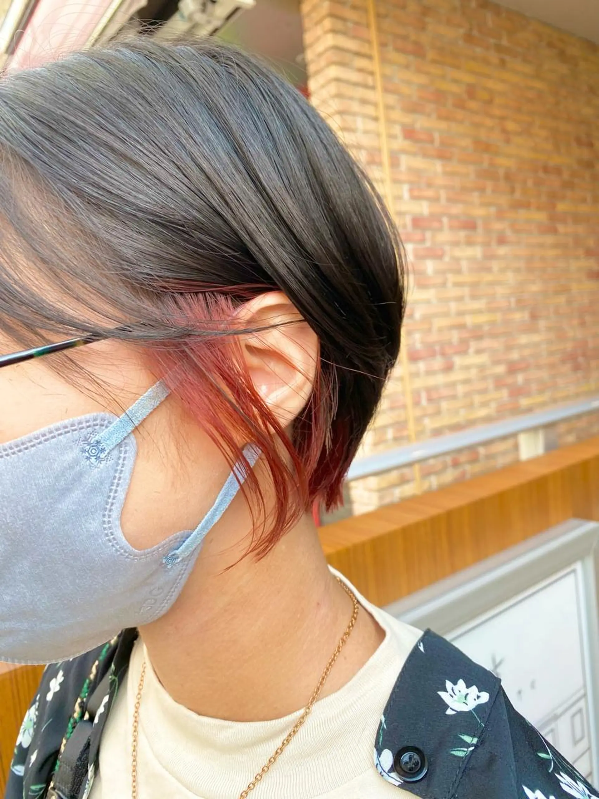ショート カラー 林 美佑のヘアスタイル