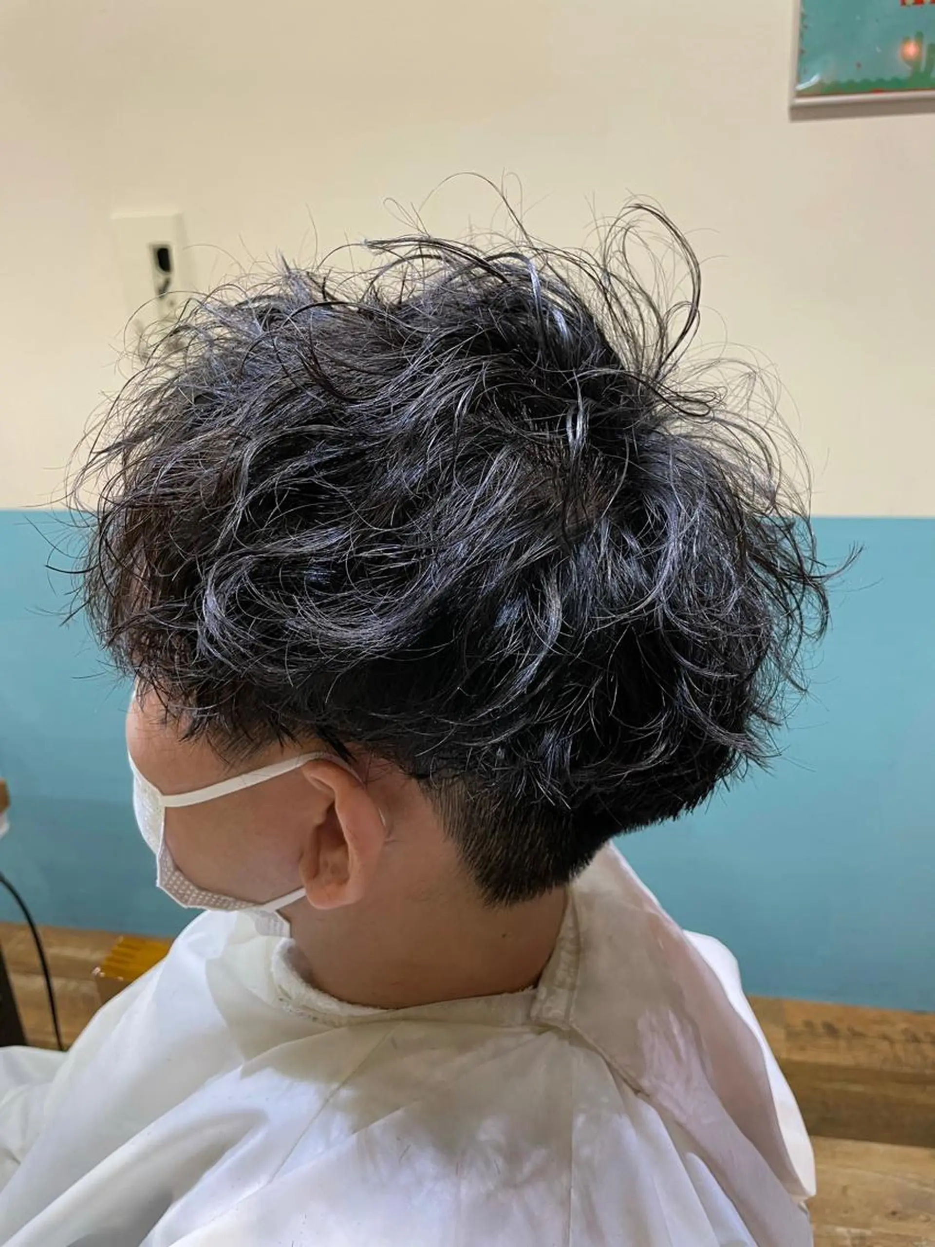 ショート パーマ メンズ カット パーマ トリートメント 🔥メンズ特化パーマ 🦖増田弘明🦖のヘアスタイル