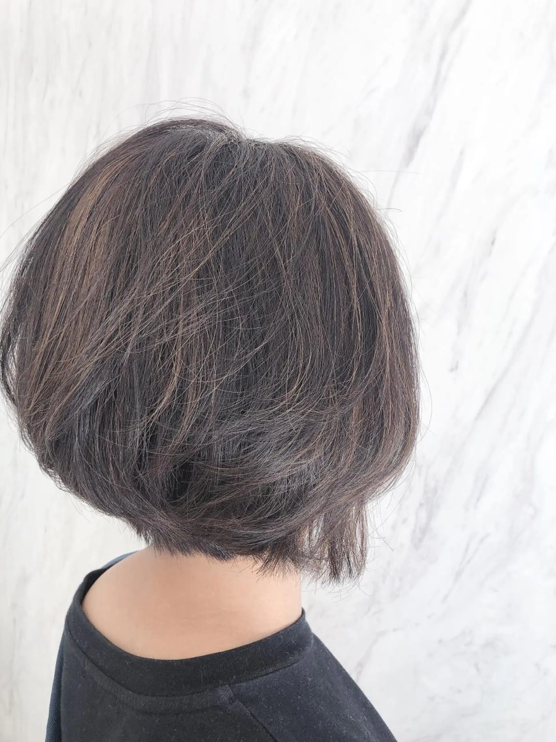 ショート カラー ショートヘア カット 田中 アキオのヘアスタイル