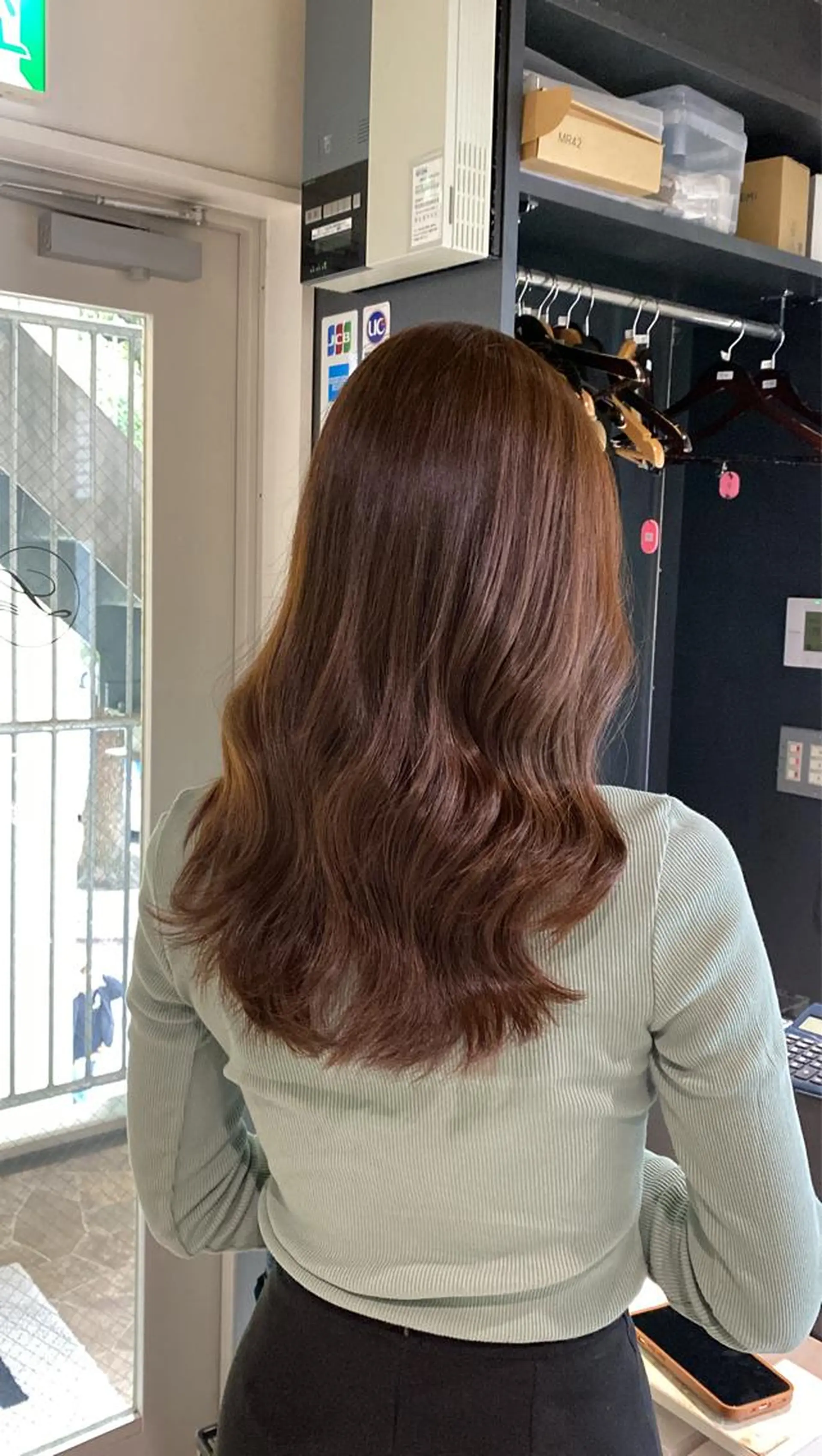 セミロング カット ヘアカラー L'wis所属・L'wis　比佐野 大地のヘアスタイル