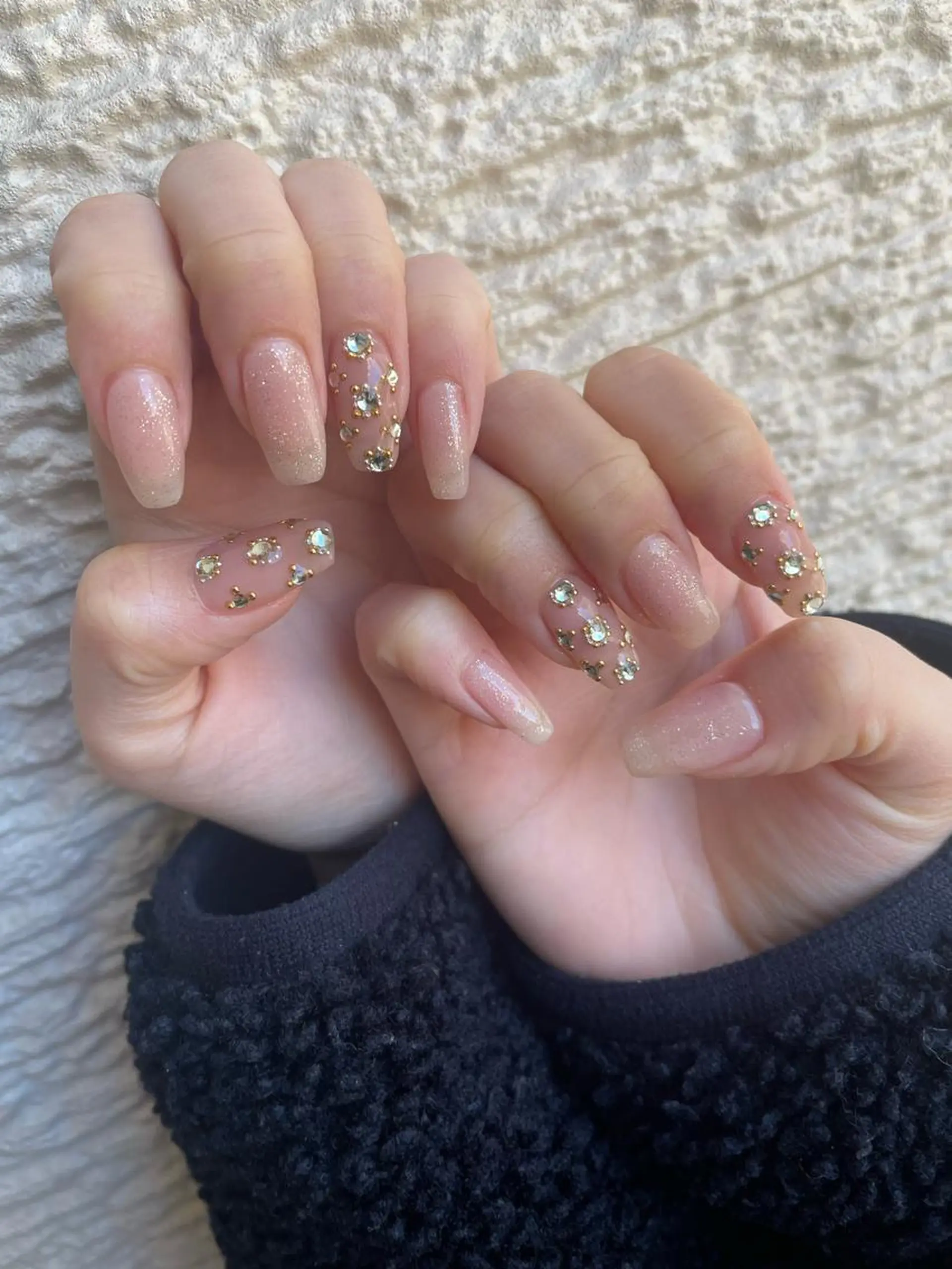 ロング カラー ヘアアレンジ キッズ ネイル マツエク・マツパ アイブロウ 福田 加奈のネイルデザイン