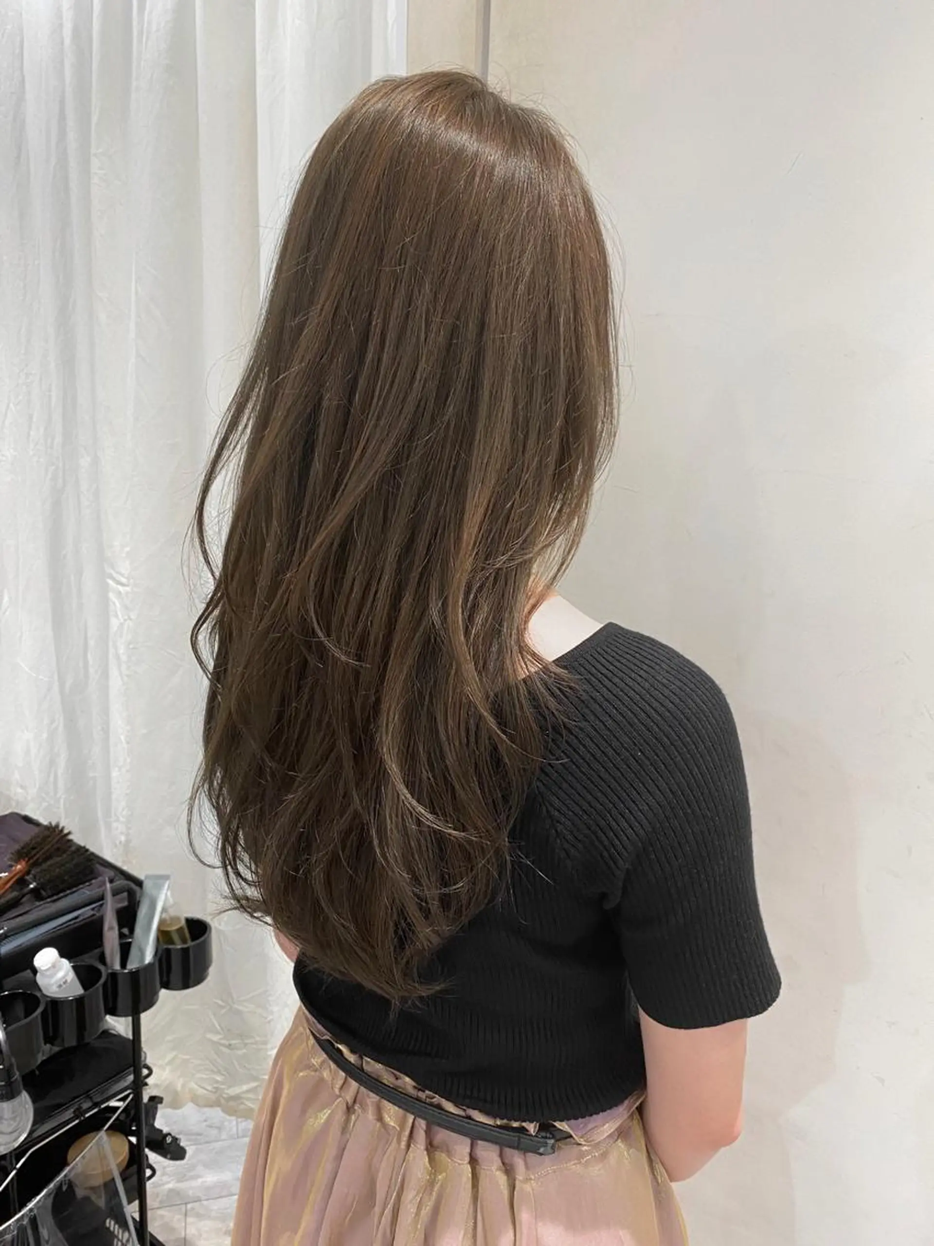 ロング On所属・顔まわりカット🌟 くびれヘア/寺門遥輝のヘアスタイル