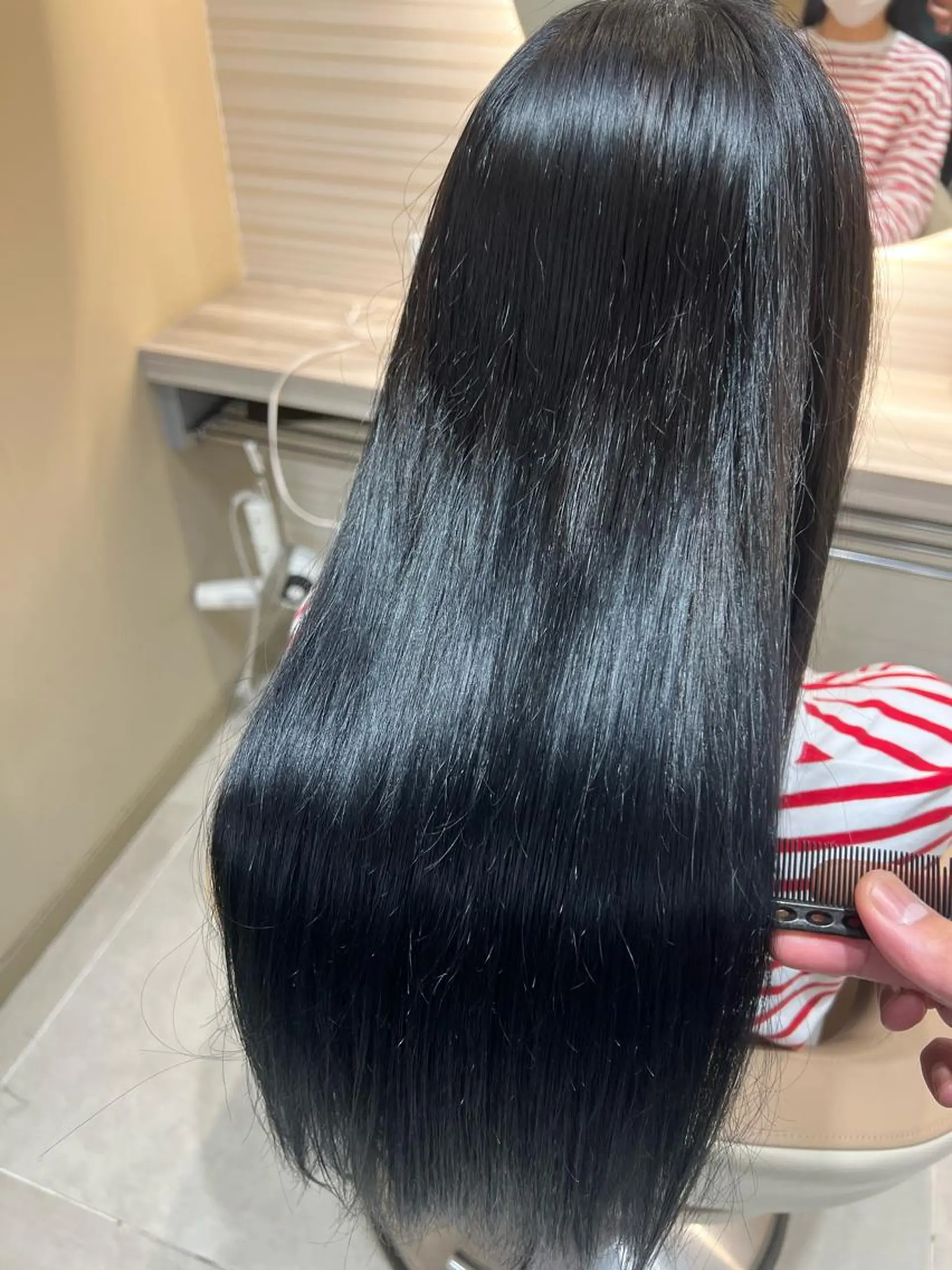 ロング 春日 力のヘアスタイル