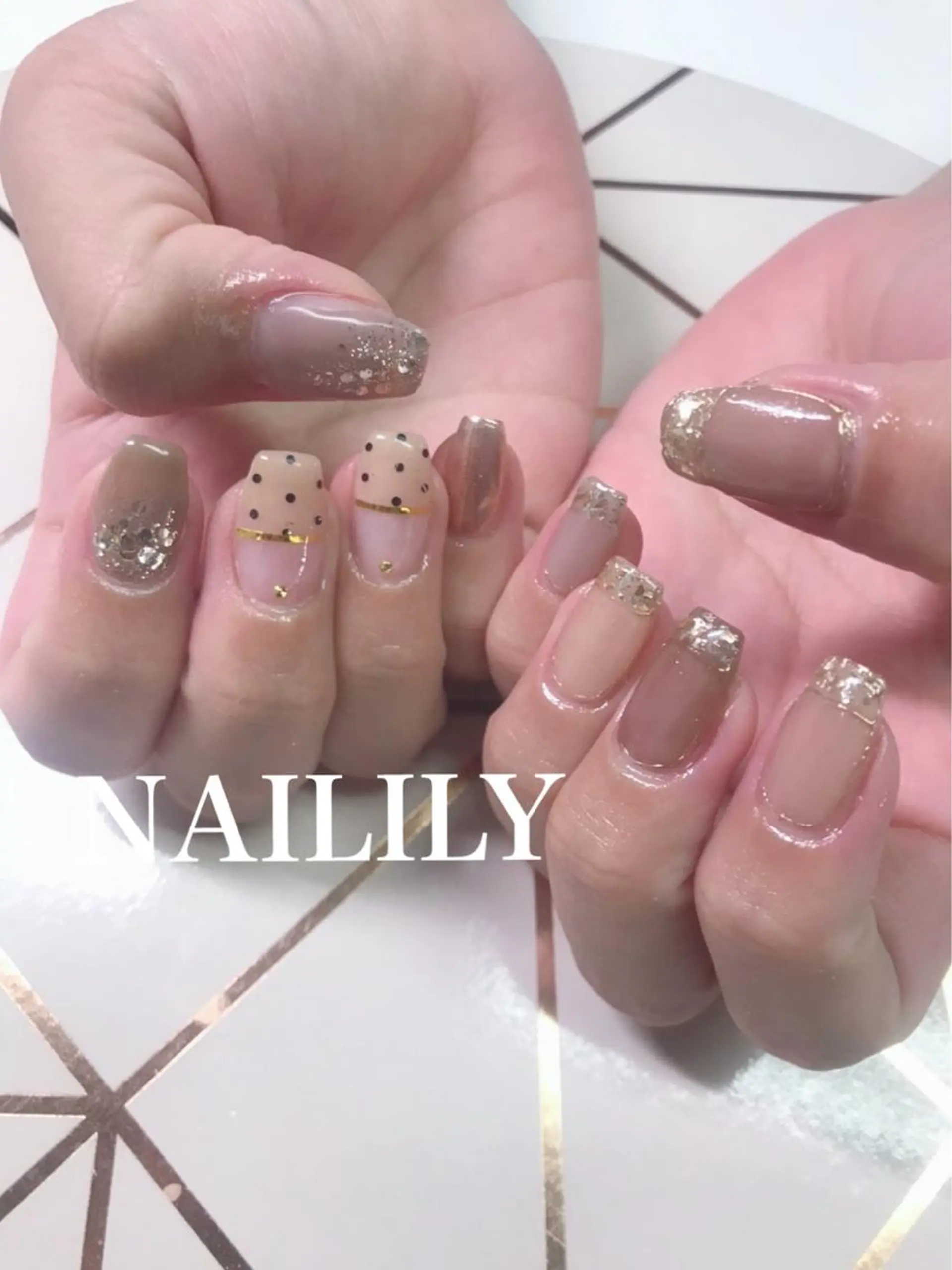 ネイル ネイルサロン NAILILYのネイルデザイン
