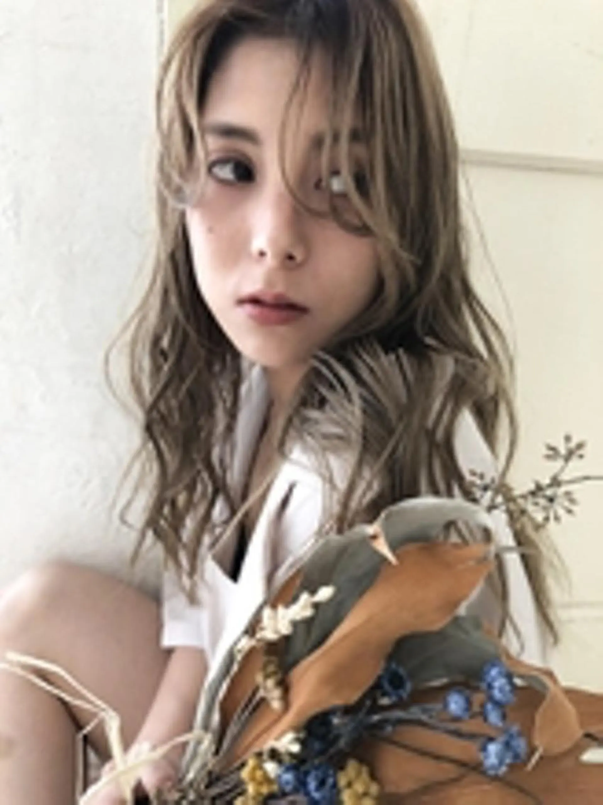 セミロング 本町/新町/心斎橋 透明感カラーSANCのヘアスタイル