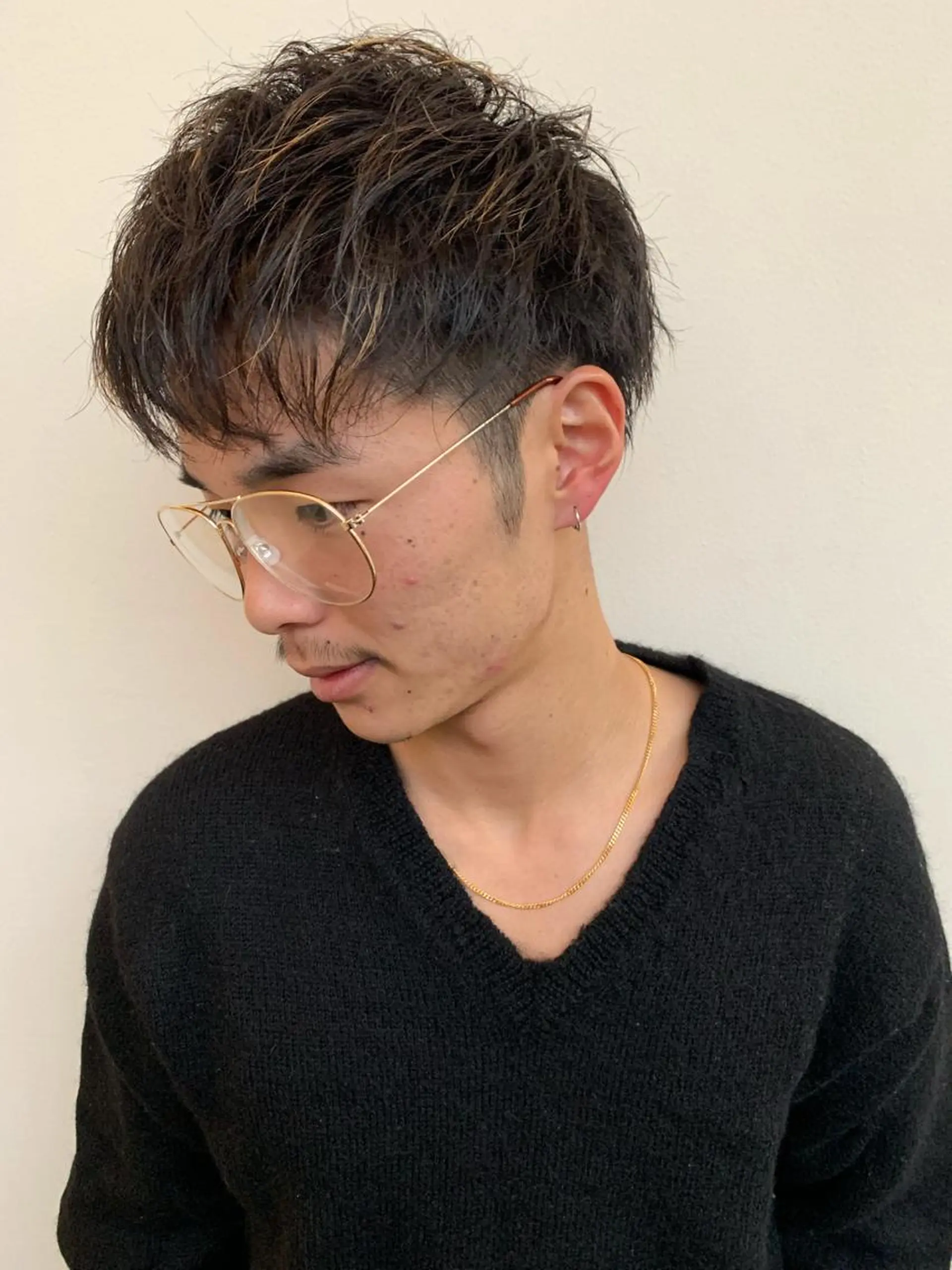 カラー メンズ メンズメッシュ メッシュ Beach private salon所属・Beach 代表 KENTAのヘアスタイル