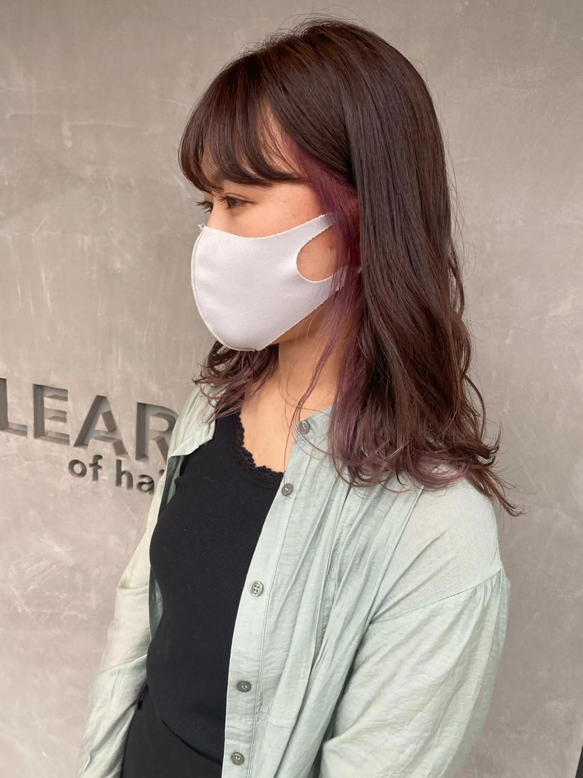 ロング 近藤 千裕のヘアスタイル