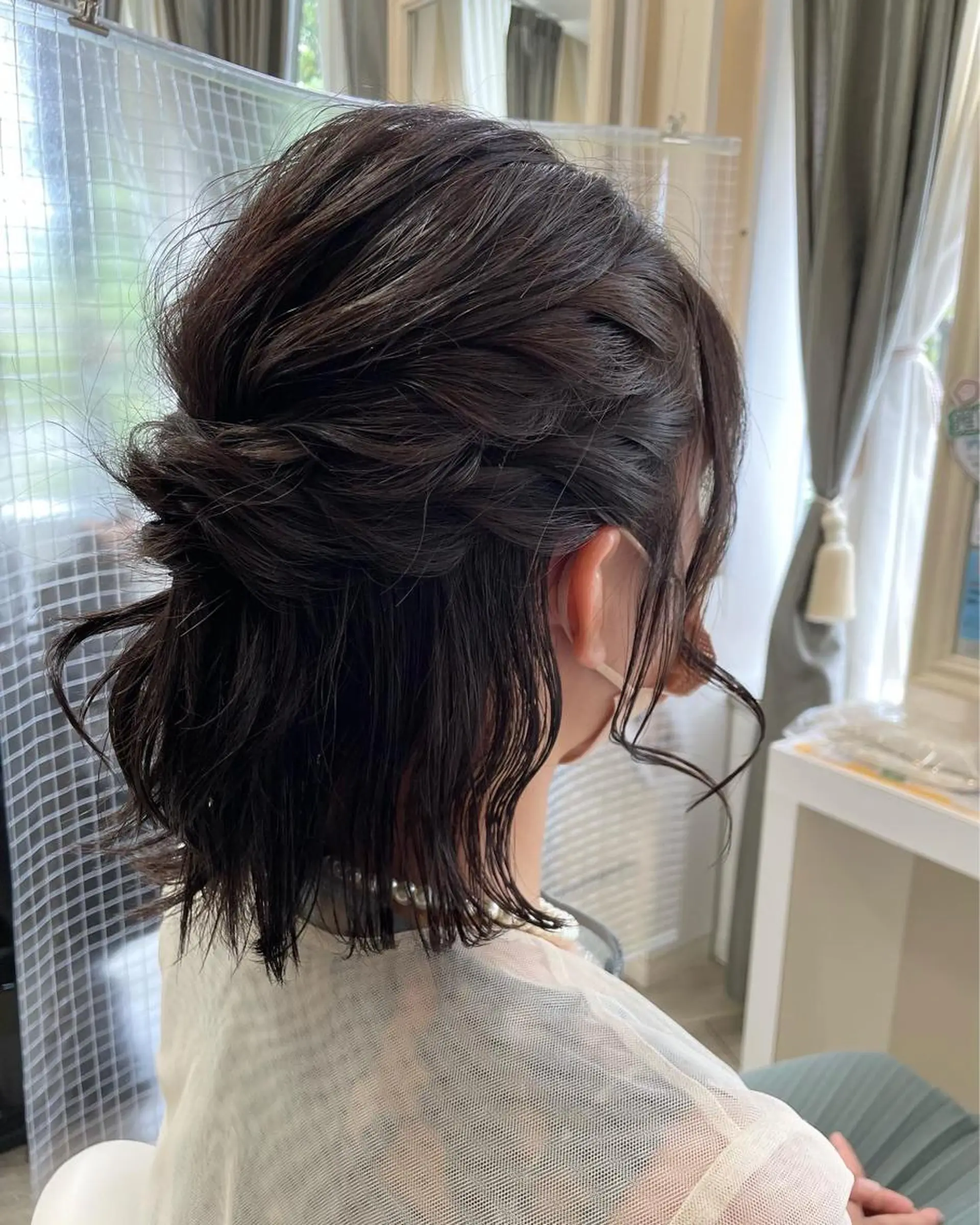 ヘアアレンジ 簡単アレンジ ヘアセット 豊田 智美のヘアスタイル