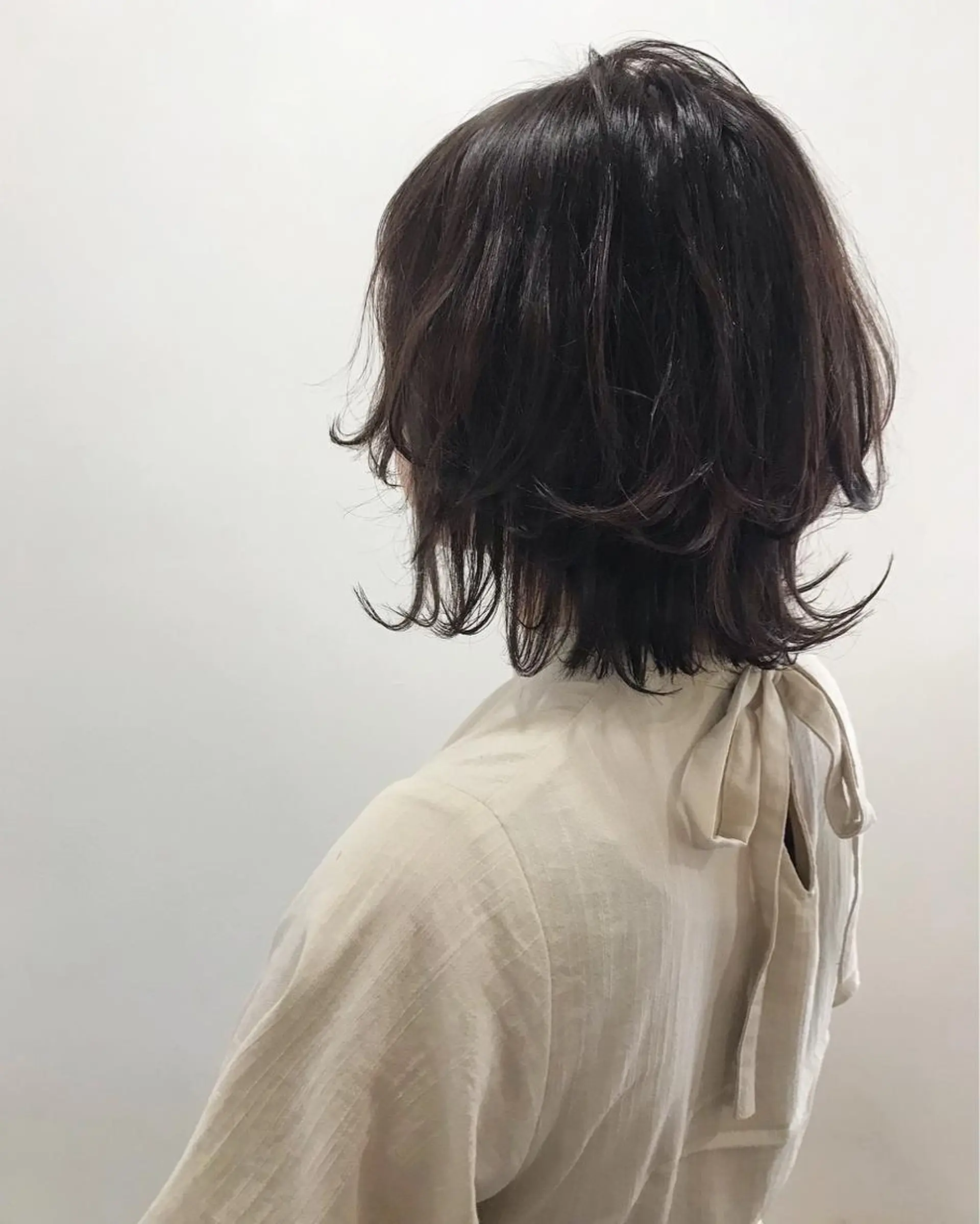 ミディアム カット フラム所属・WATANABE MISAKIのヘアスタイル