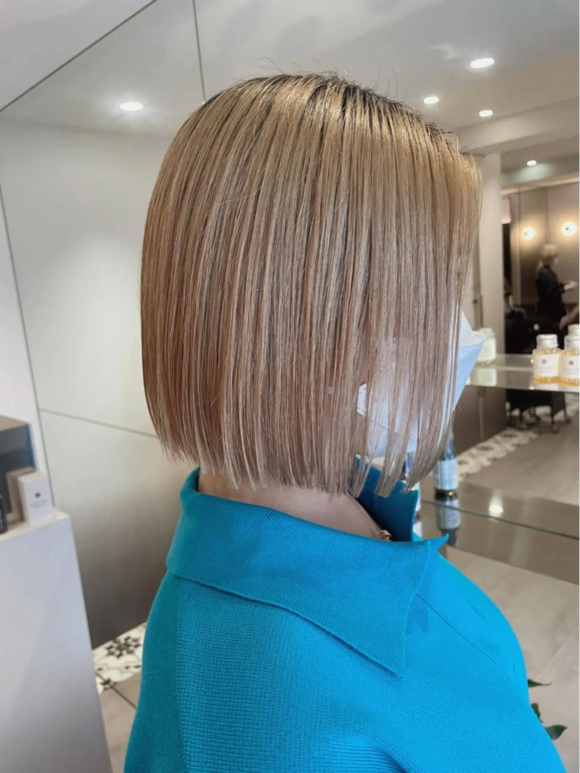 ショート カラー 🪞透けhair 🪞honokaのヘアスタイル