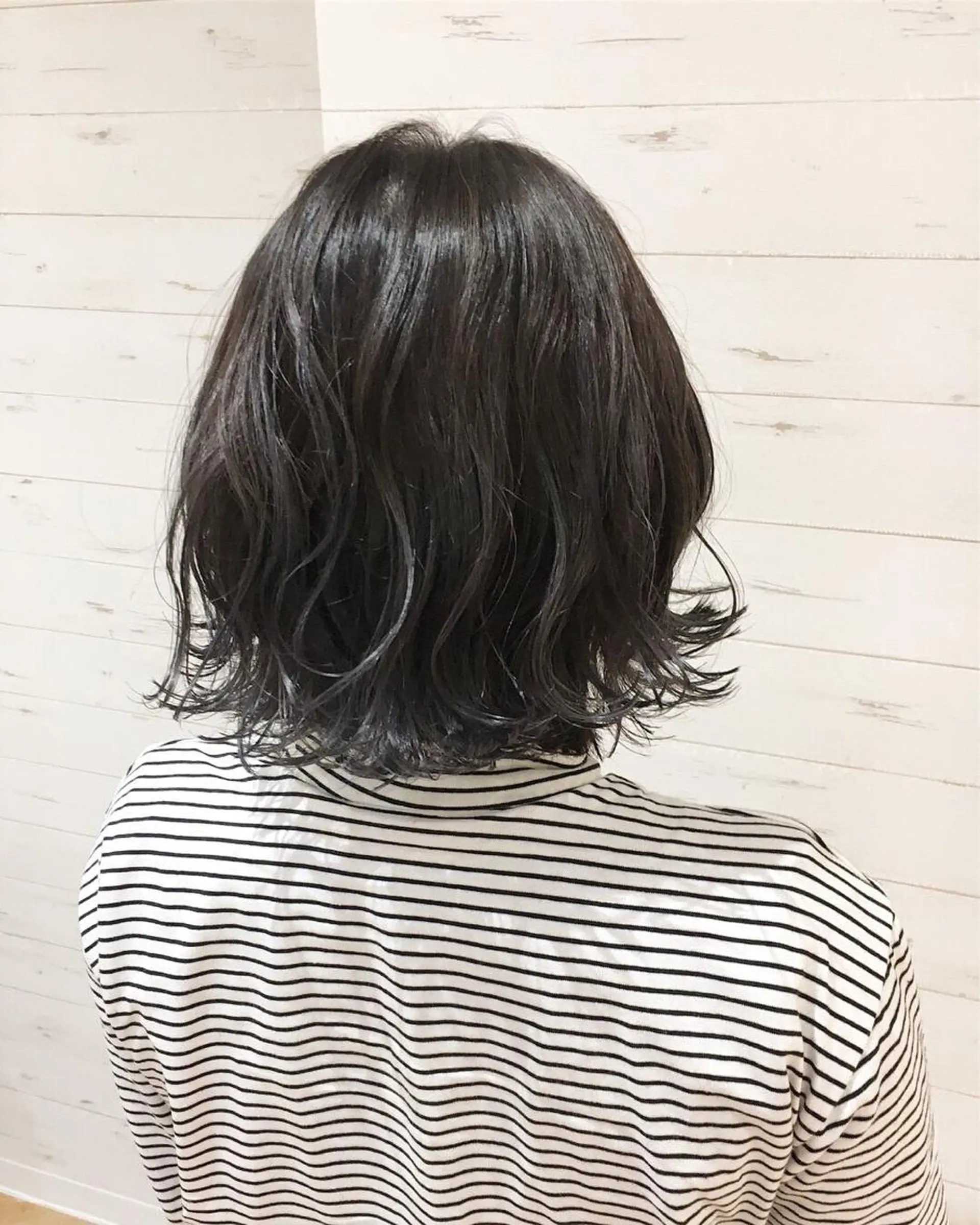 ミディアム ミヤザキ タクトのヘアスタイル