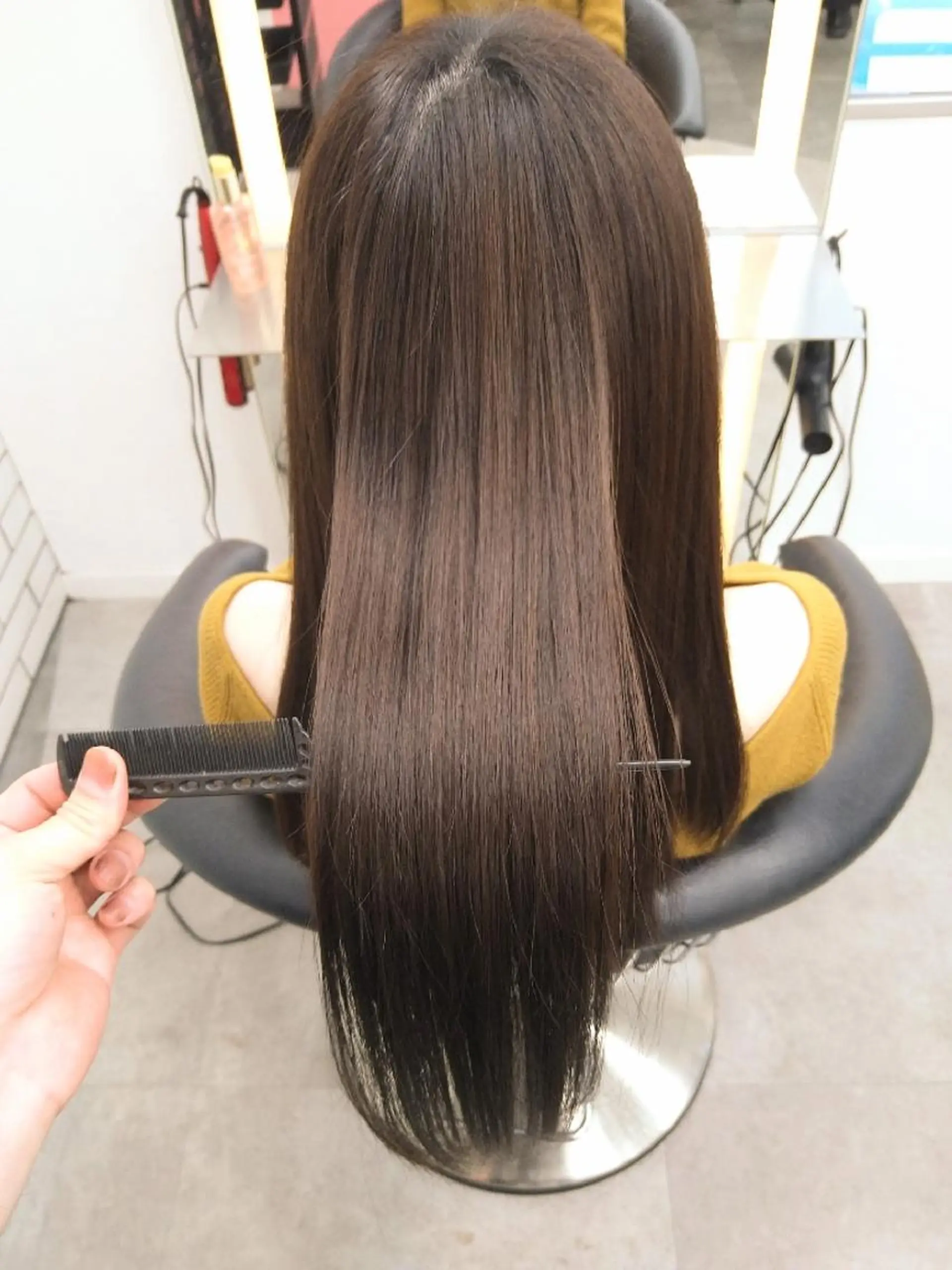 セミロング カラー カット ヘアカラー 縮毛矯正 トリートメント 🌹艶ボブの達人🌹 SYOHEIのヘアスタイル