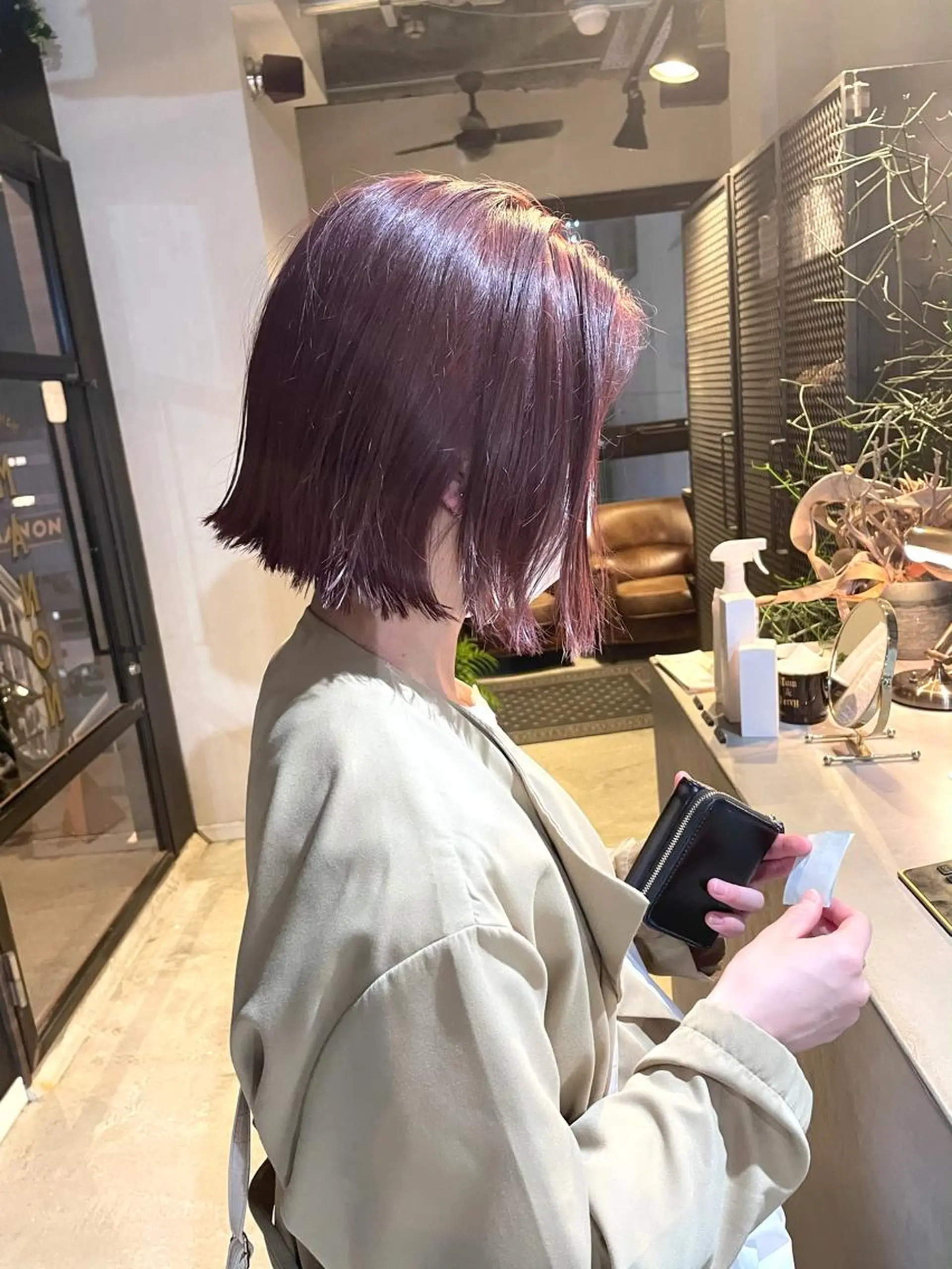 ショート カラー ヘアカラー トリートメント メンズヘア/レイヤー /ボブ山内春輝のヘアスタイル