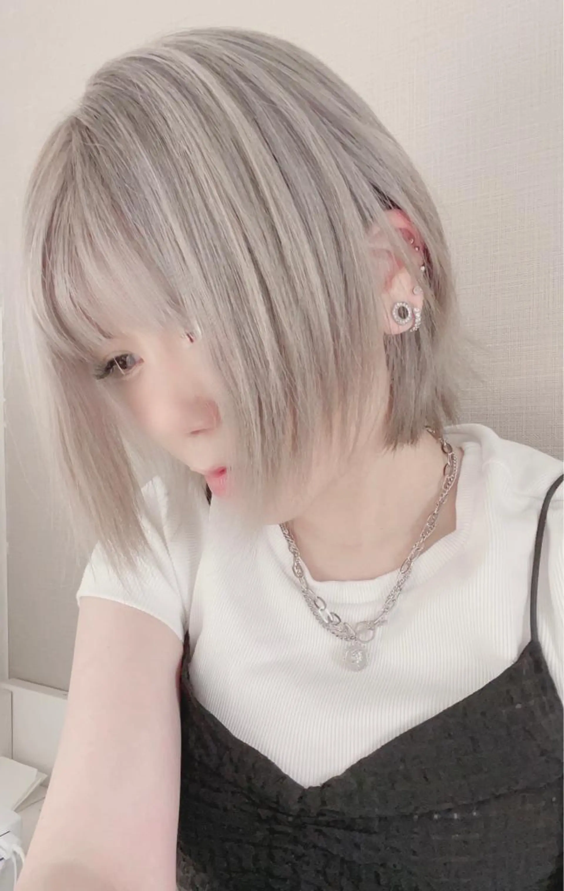 ミディアム カラー ヘアカラー 高橋 奈津沙のヘアスタイル