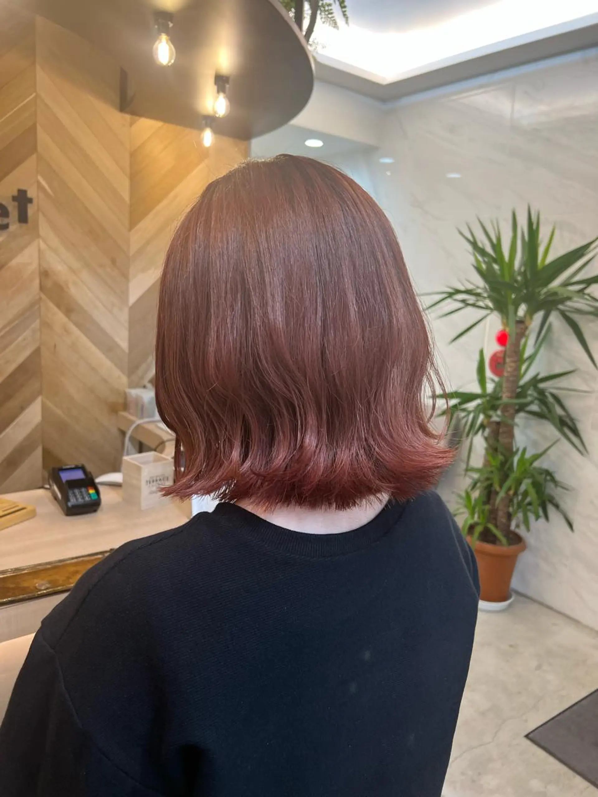 ショート ボブ カット ヘアカラー 🩶韓国/似合わせ/ さわ🩶のヘアスタイル