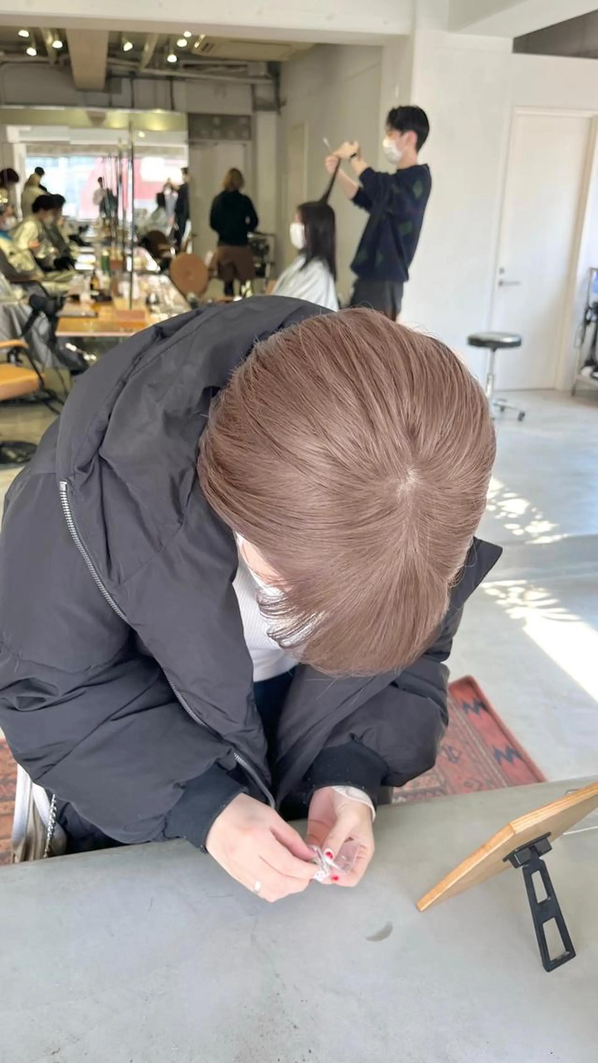 ショート カラー ヘアカラー トリートメント 🌿似合わせブリーチ 松本朋幸🌿のヘアスタイル