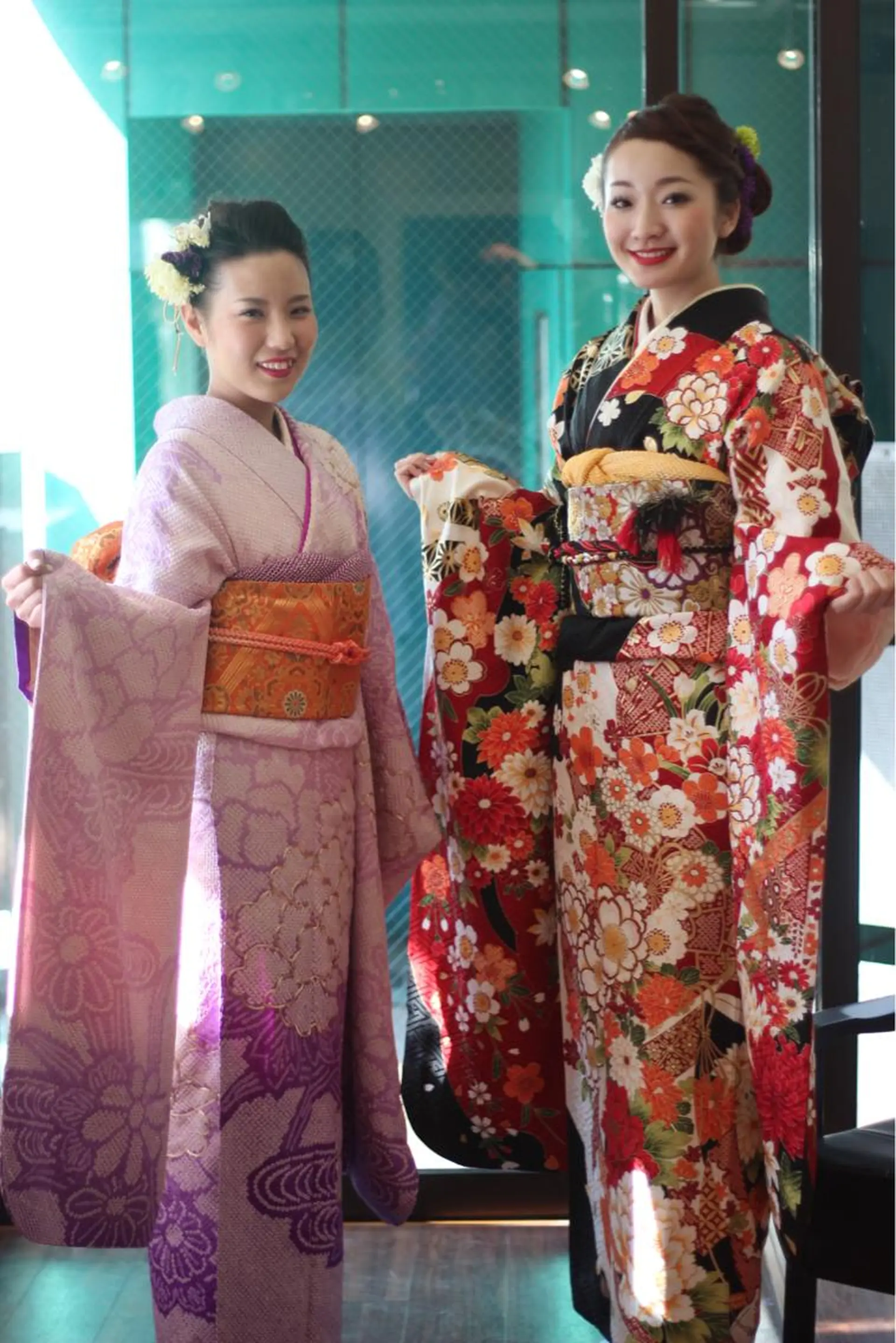 ミディアム セミロング ヘアアレンジ 成人式 成松 勇治のヘアスタイル