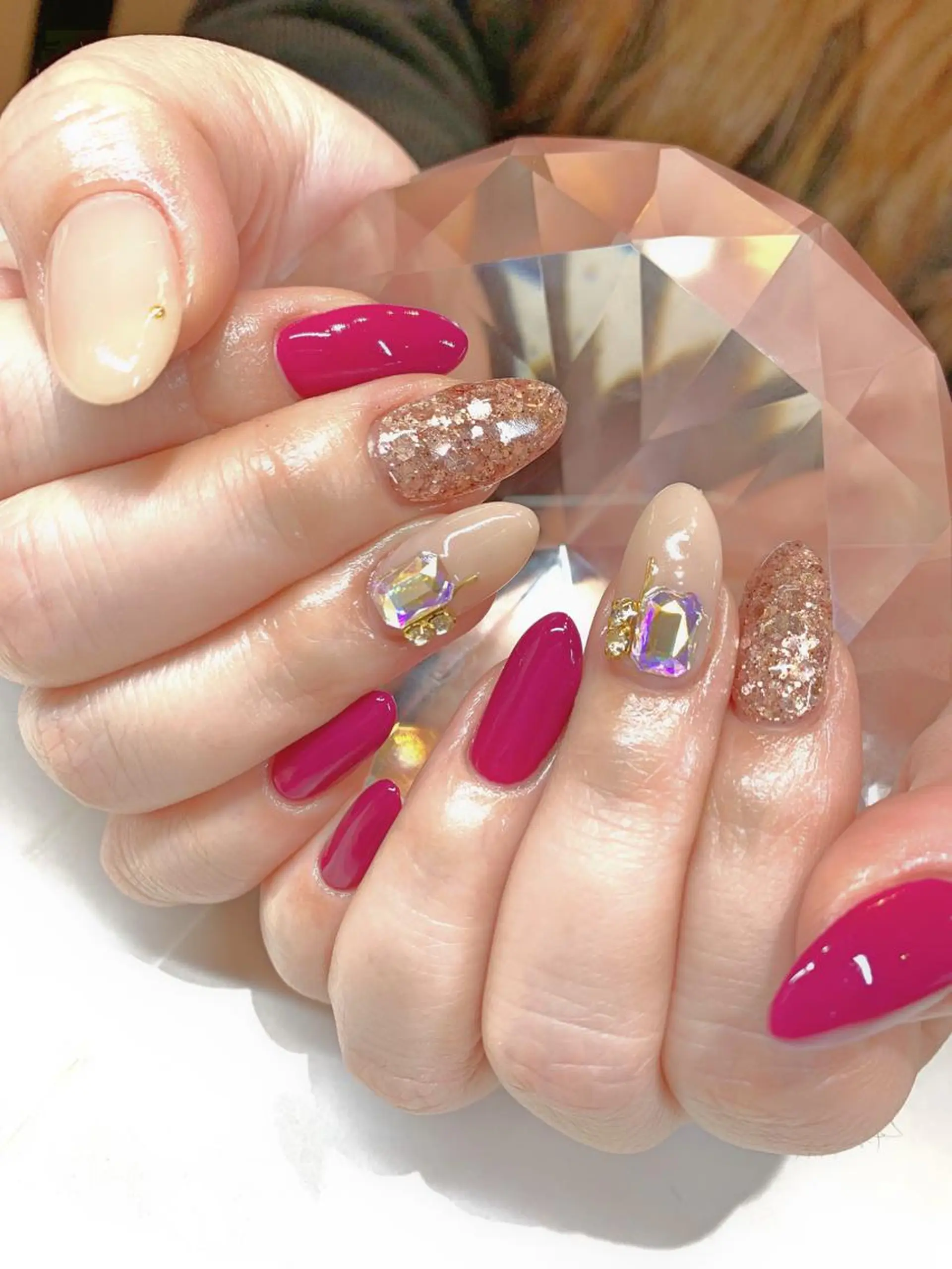 ネイル 持ち込み ハンドネイル glow_ nailのネイルデザイン