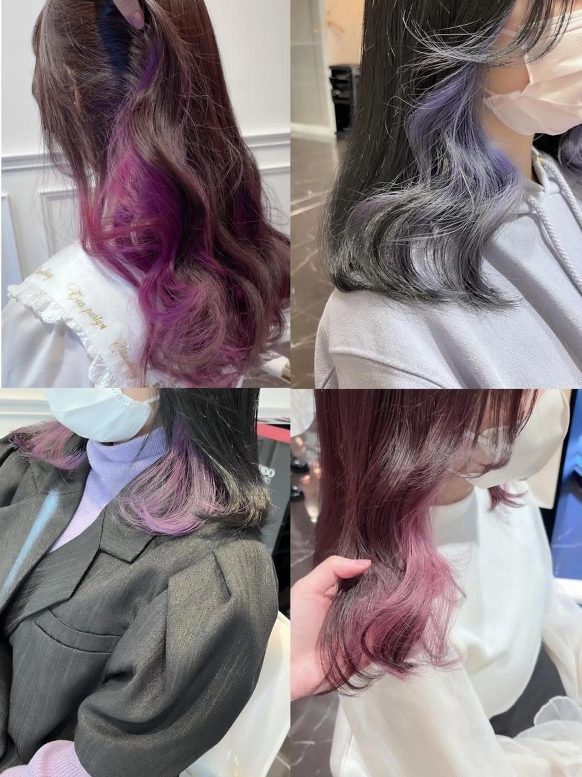 ロング カラー ブリーチ ヘアカラー LOTTA CUCCI所属・miyu /トレンド カラー×艶髪のヘアスタイル