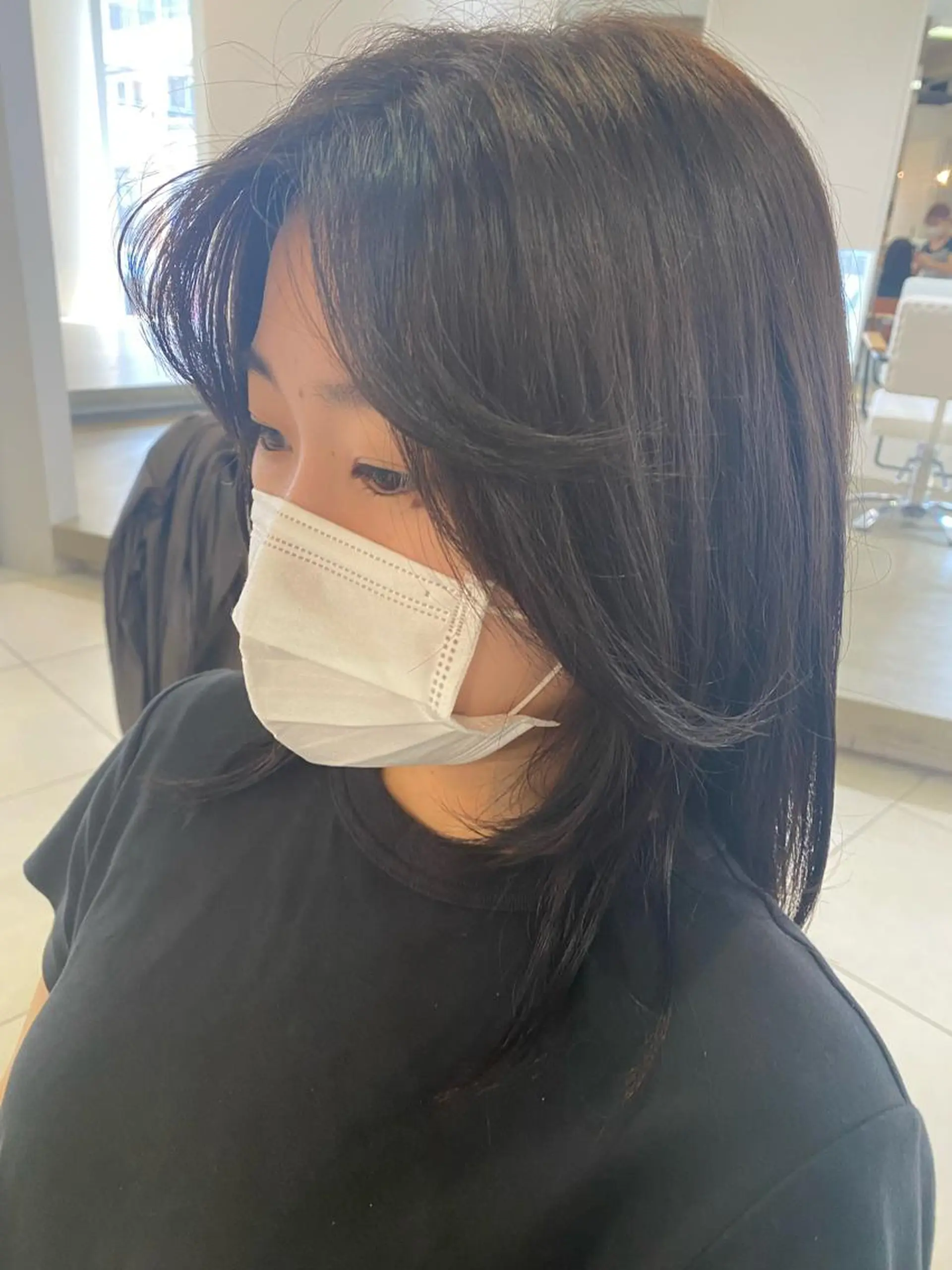 セミロング I nagiのヘアスタイル