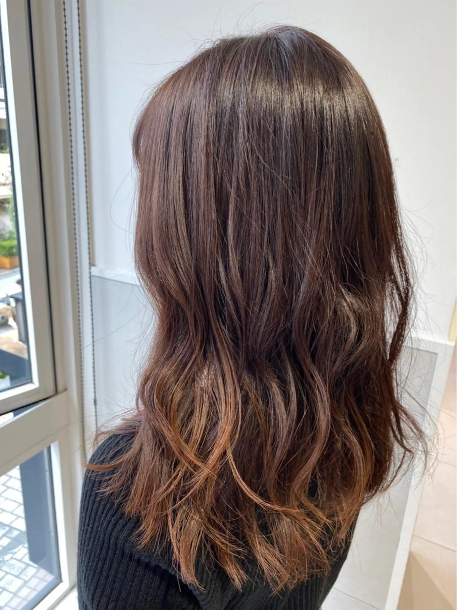 ロング カラー パーマ ヘアアレンジ メンズパーマの巨匠 鈴木純のヘアスタイル