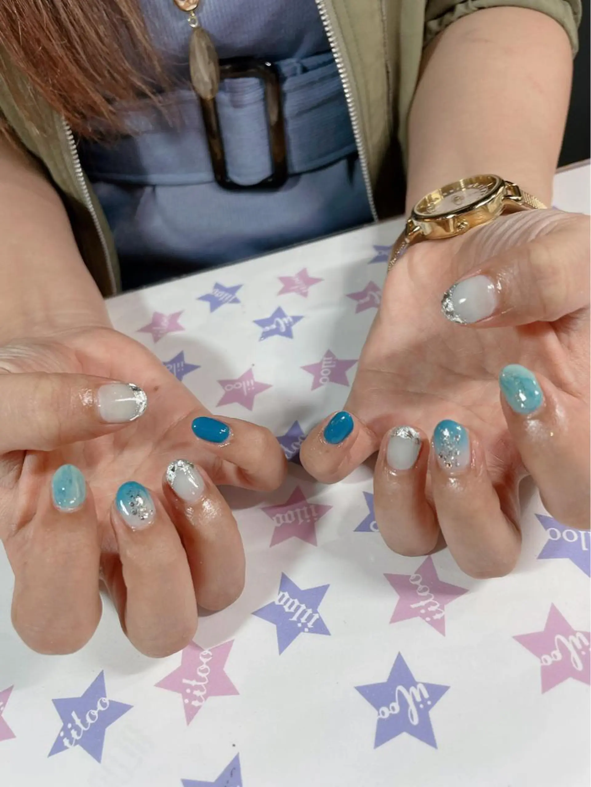 ネイル iiloo aromaworksのネイルデザイン