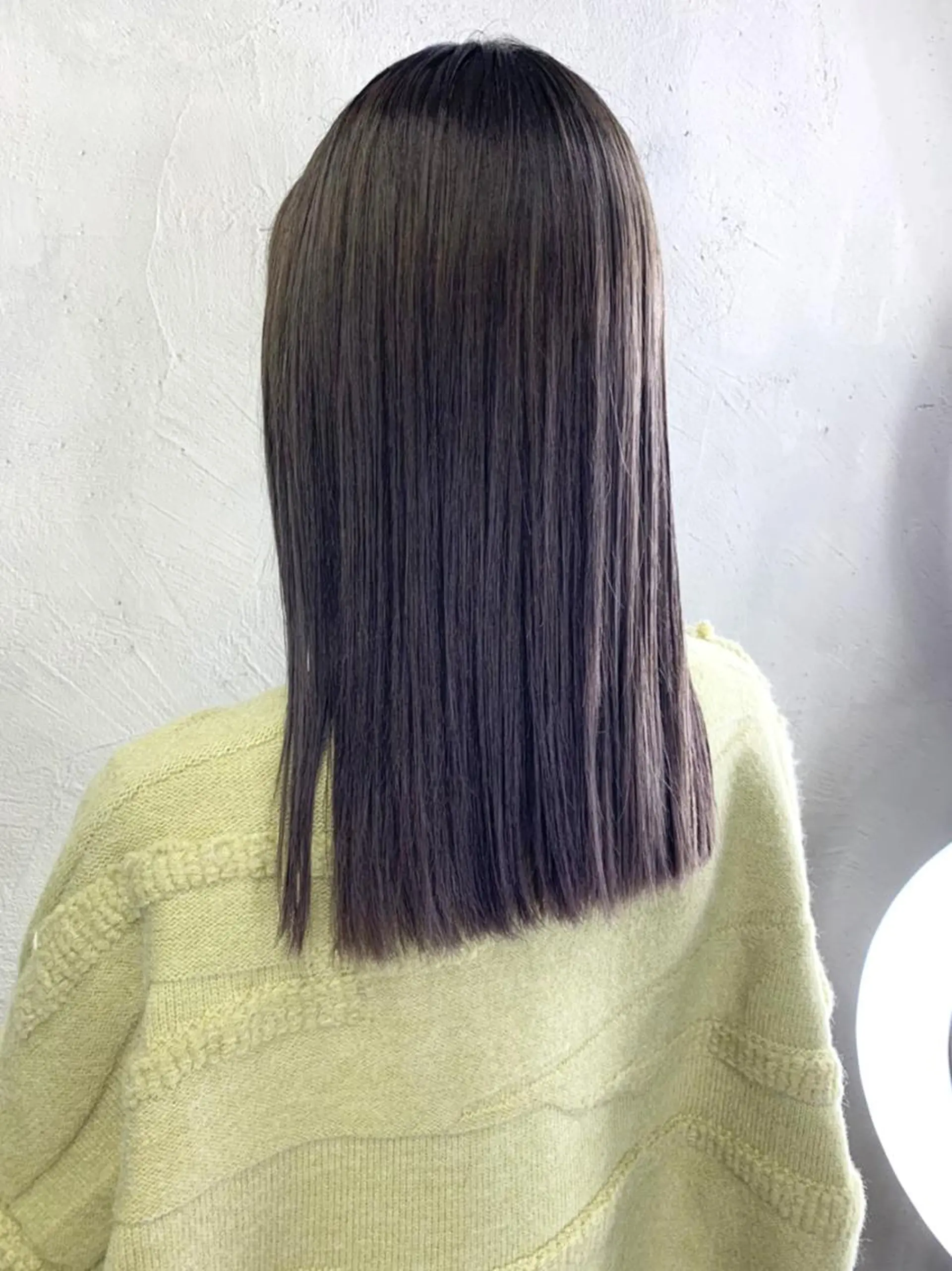 セミロング パーマ カラー ヘアアレンジ ITbyALBUM 八王子店のヘアスタイル