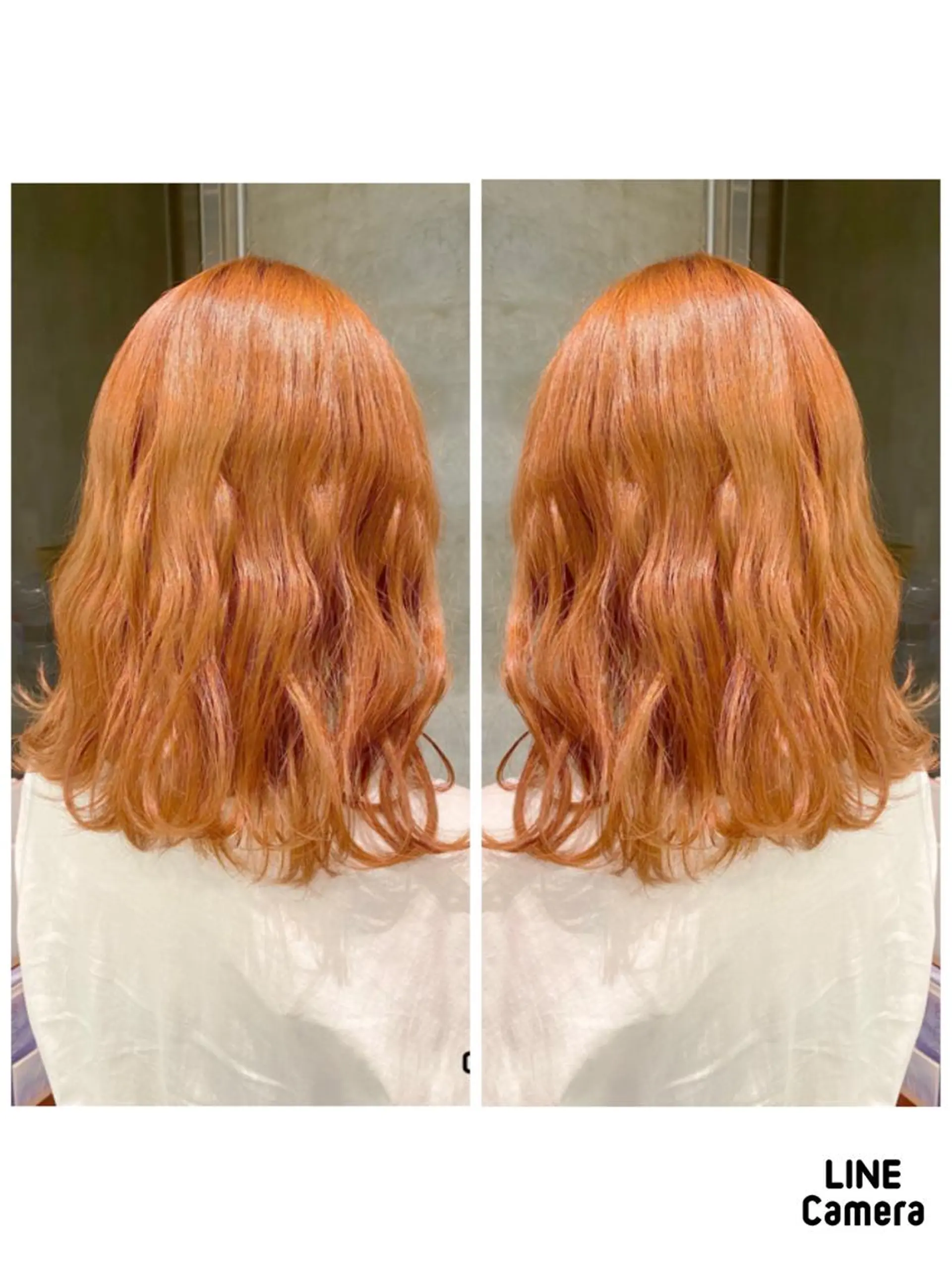 ロング カラー ベージュカラー オレンジ オレンジベージュ ヘアカラー ブリーチ/髪質改善 🍊店長MASAKiのヘアスタイル