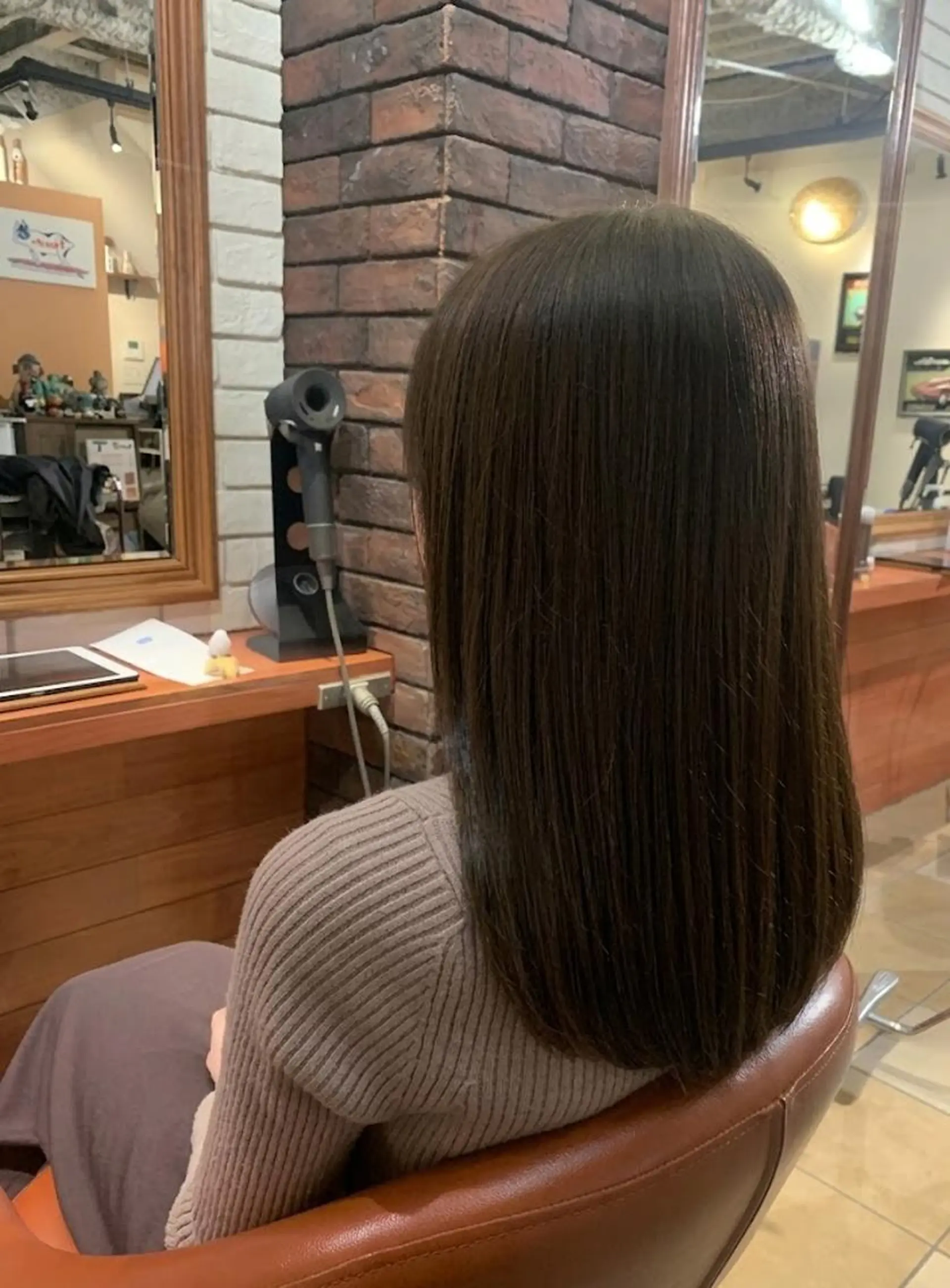 ロング 髪質改善 カット トリートメント ヘッドスパ flencia 丸 和博｜カットのヘアスタイル