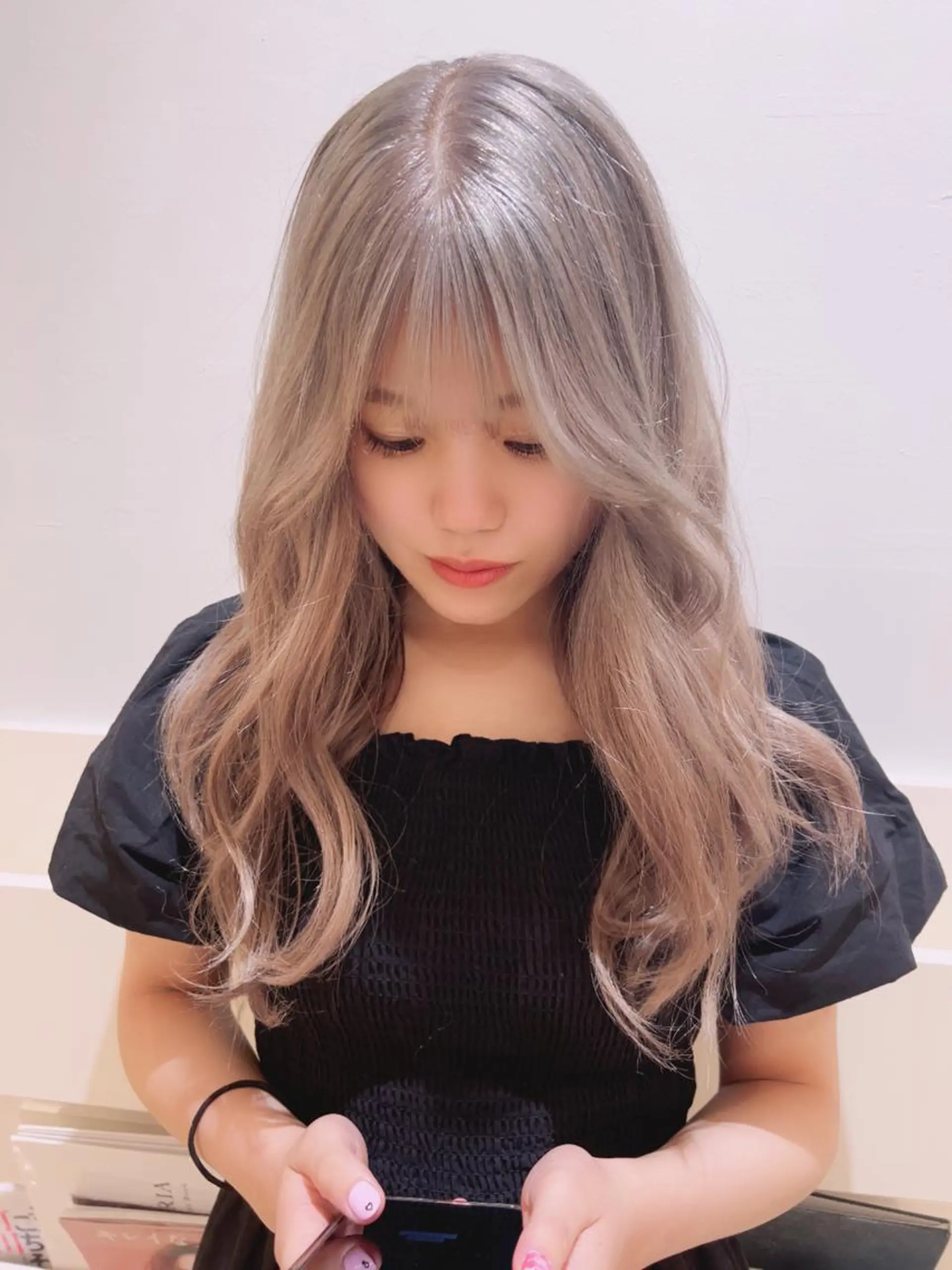 ロング AI TOKYO　S所属・mizuki 【韓国レイヤー】のヘアスタイル