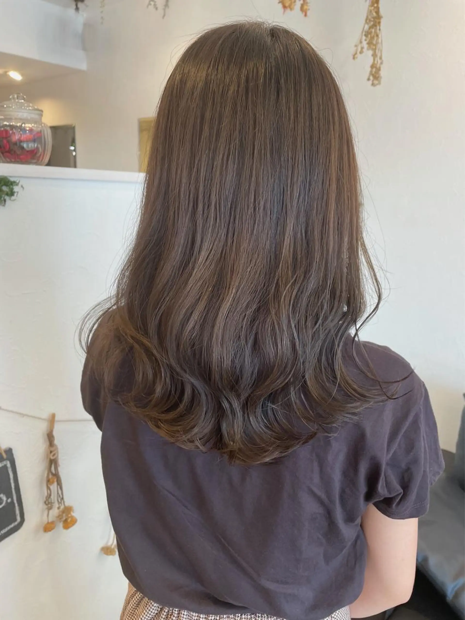 ミディアム カラー ベージュカラー カット ヘアカラー トリートメント m ā l o.🌷 サカモトマイコのヘアスタイル