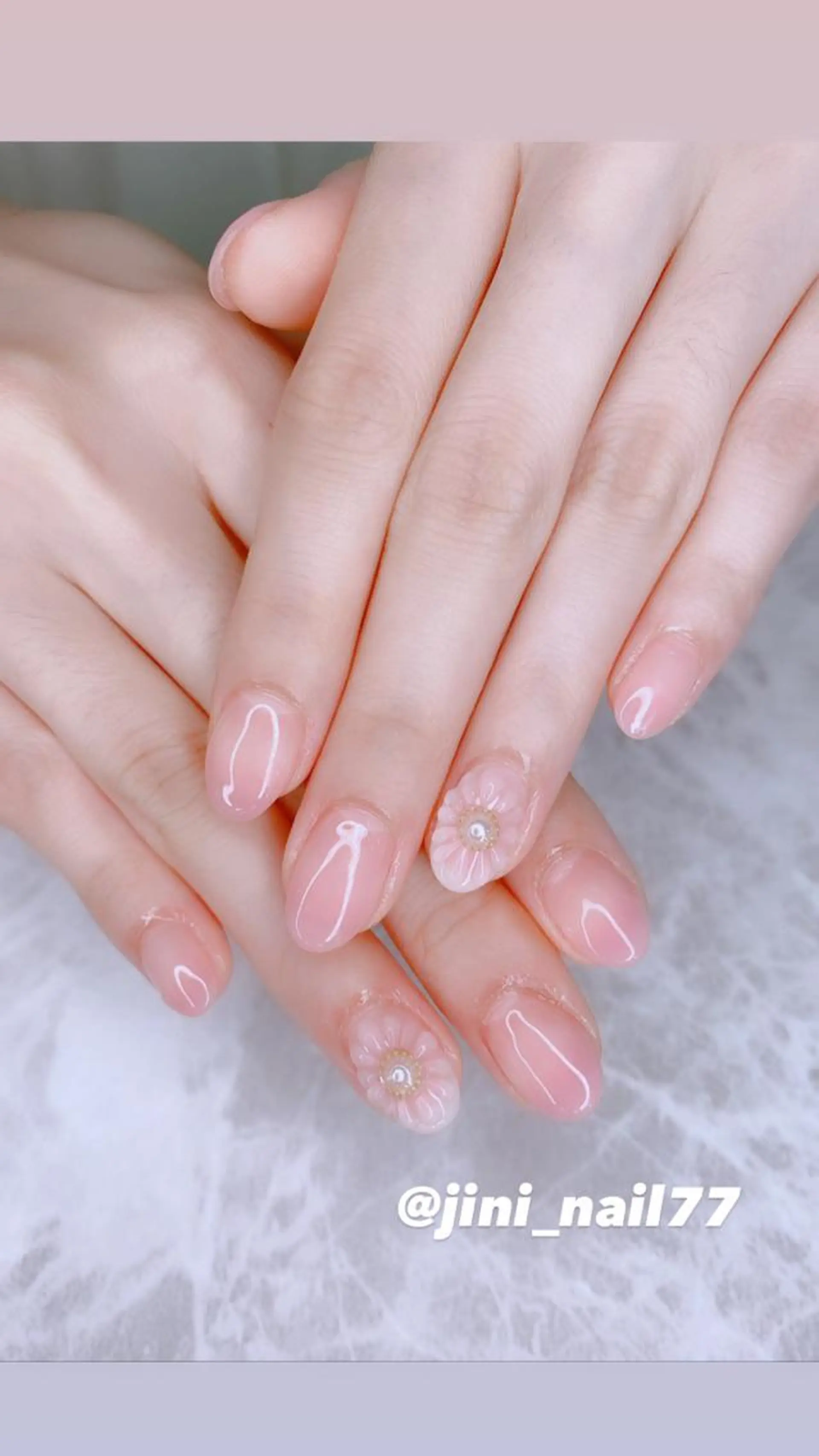 ネイル ハンドネイル JINI NAIL所属・ジニ ネイルのネイルデザイン