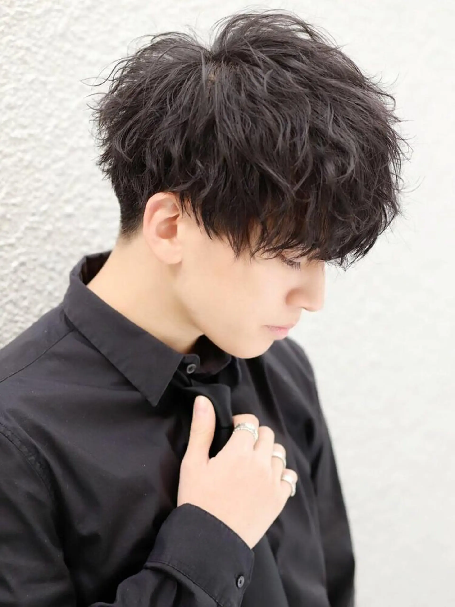 メンズ カット パーマ Agu hair act 姫路駅前お溝筋店所属・水谷 海斗のヘアスタイル