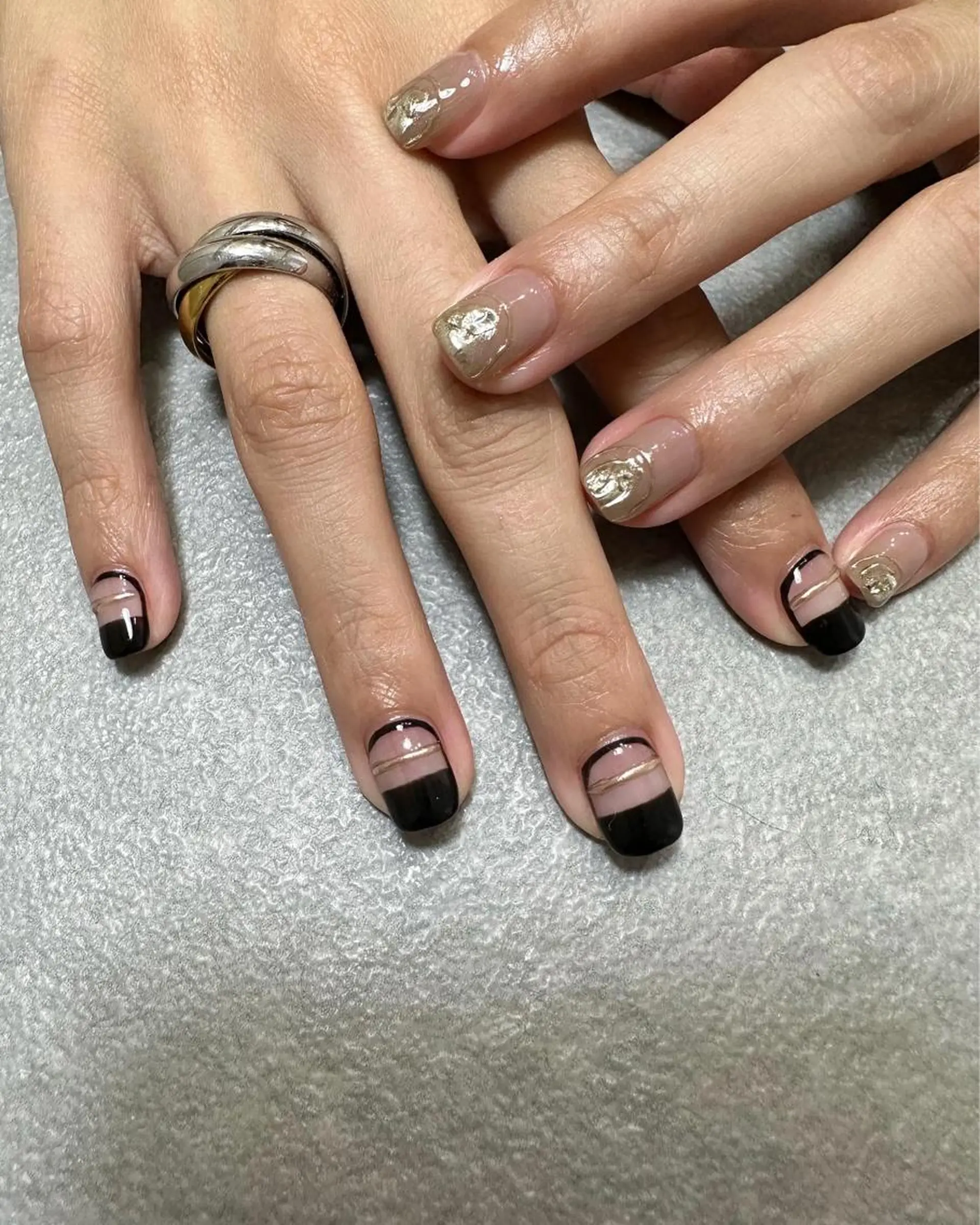 ネイル ハンドネイル フットネイル kiii.__ ✴︎*のネイルデザイン