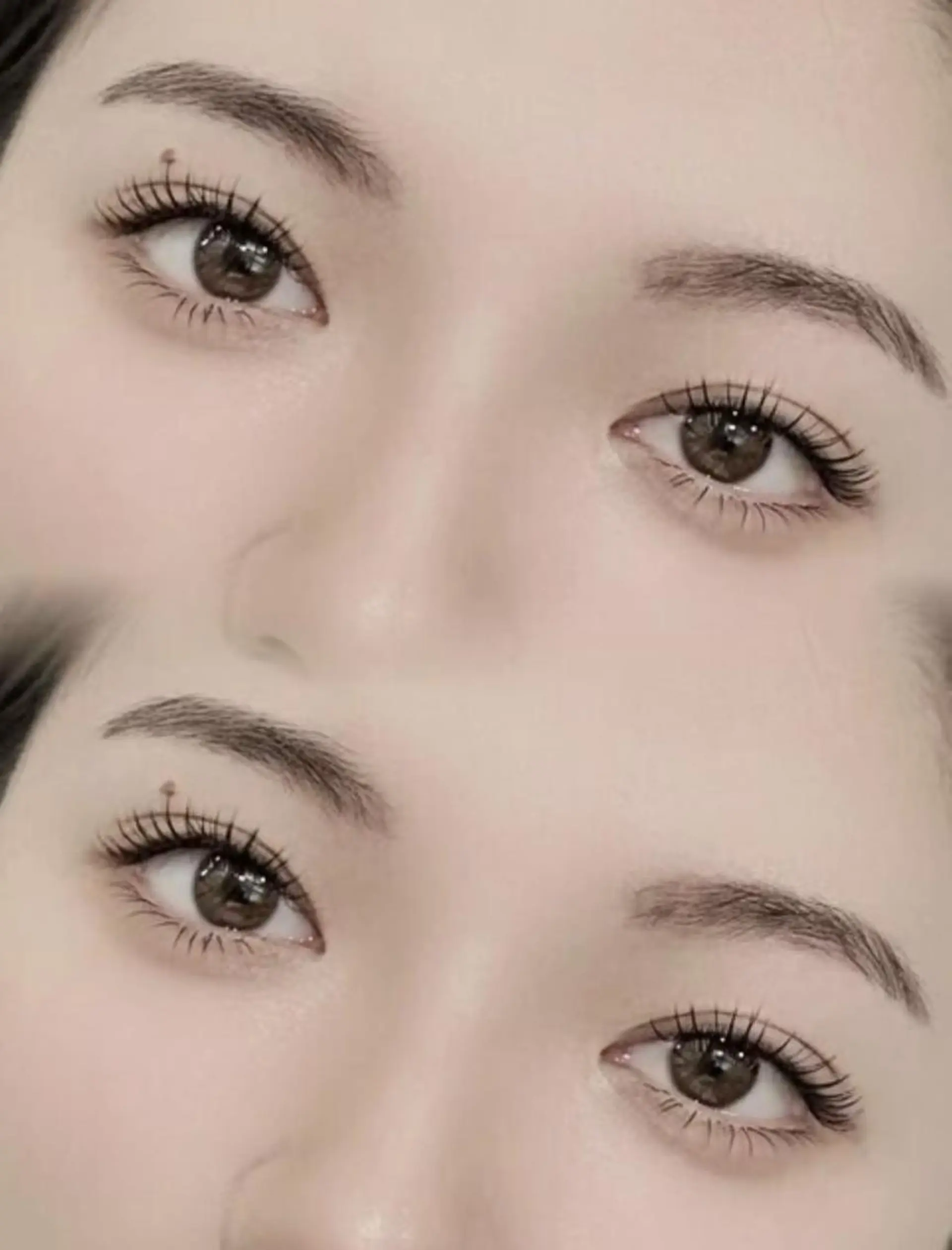 ネイル 長さ出し ワンホンネイル マツエク ダブル テーマのマツエク・マツパデザイン