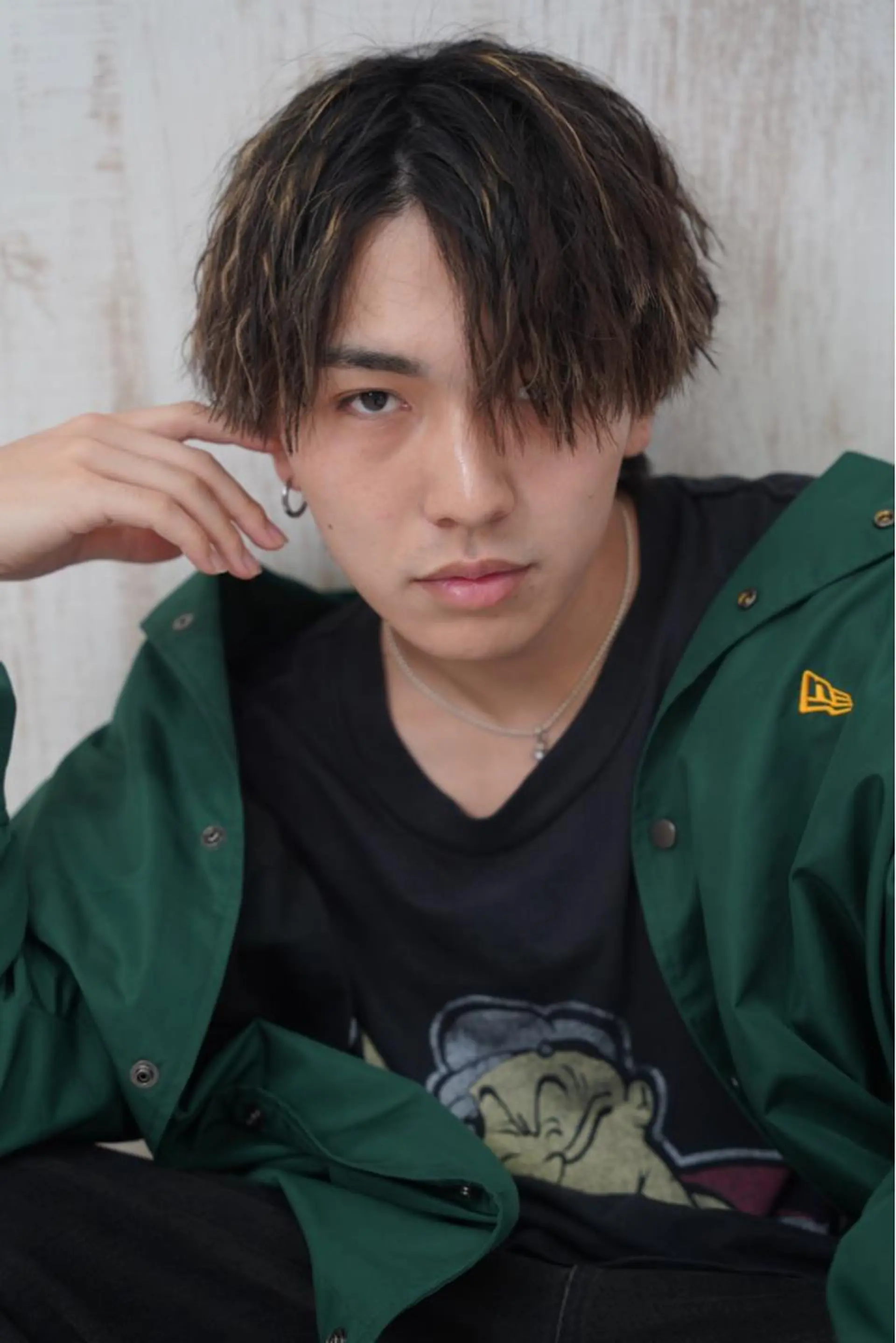 パーマ メンズ 黒川 真伍のヘアスタイル