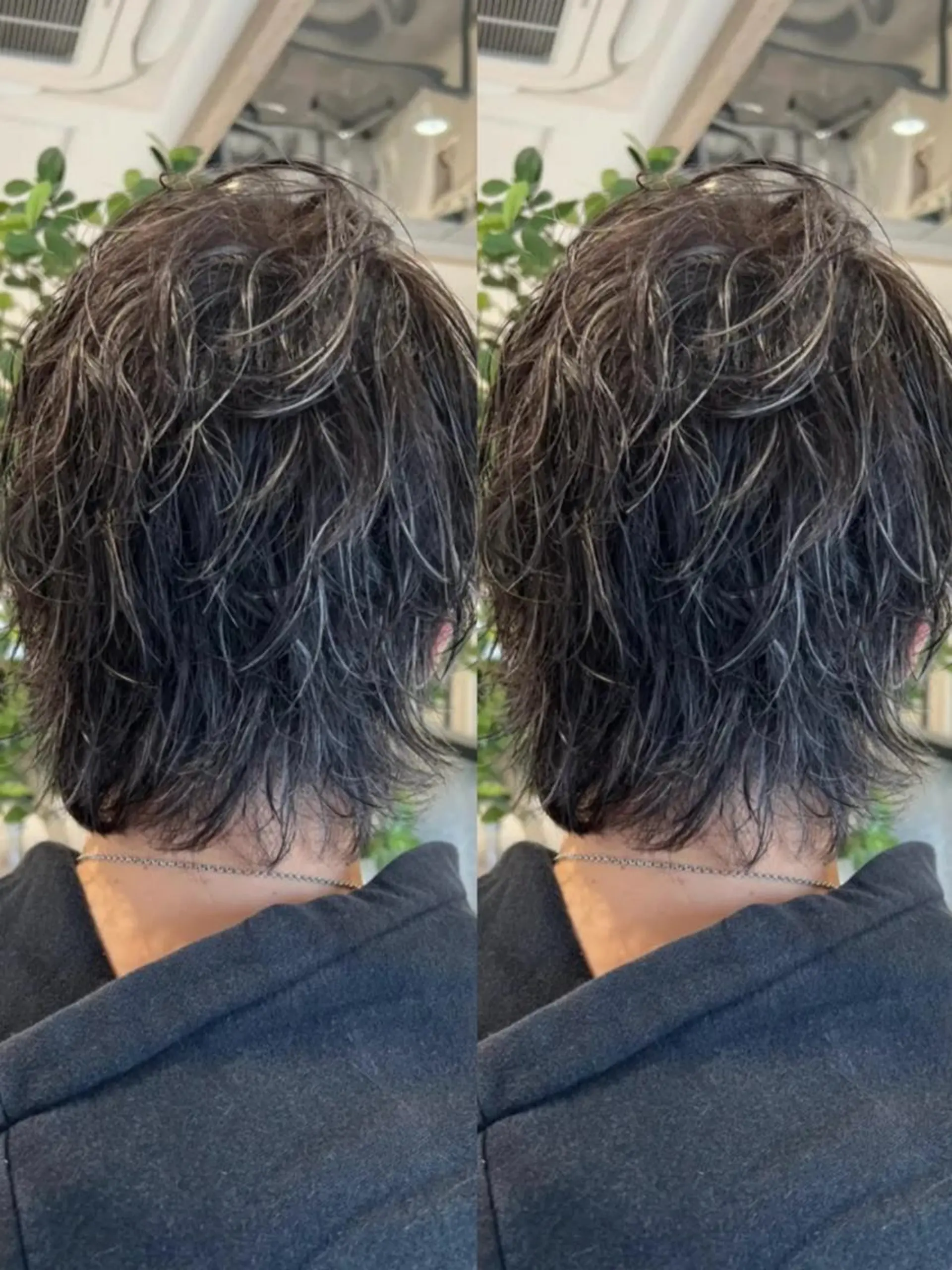 ショート ハイライト TELA HAIRのヘアスタイル