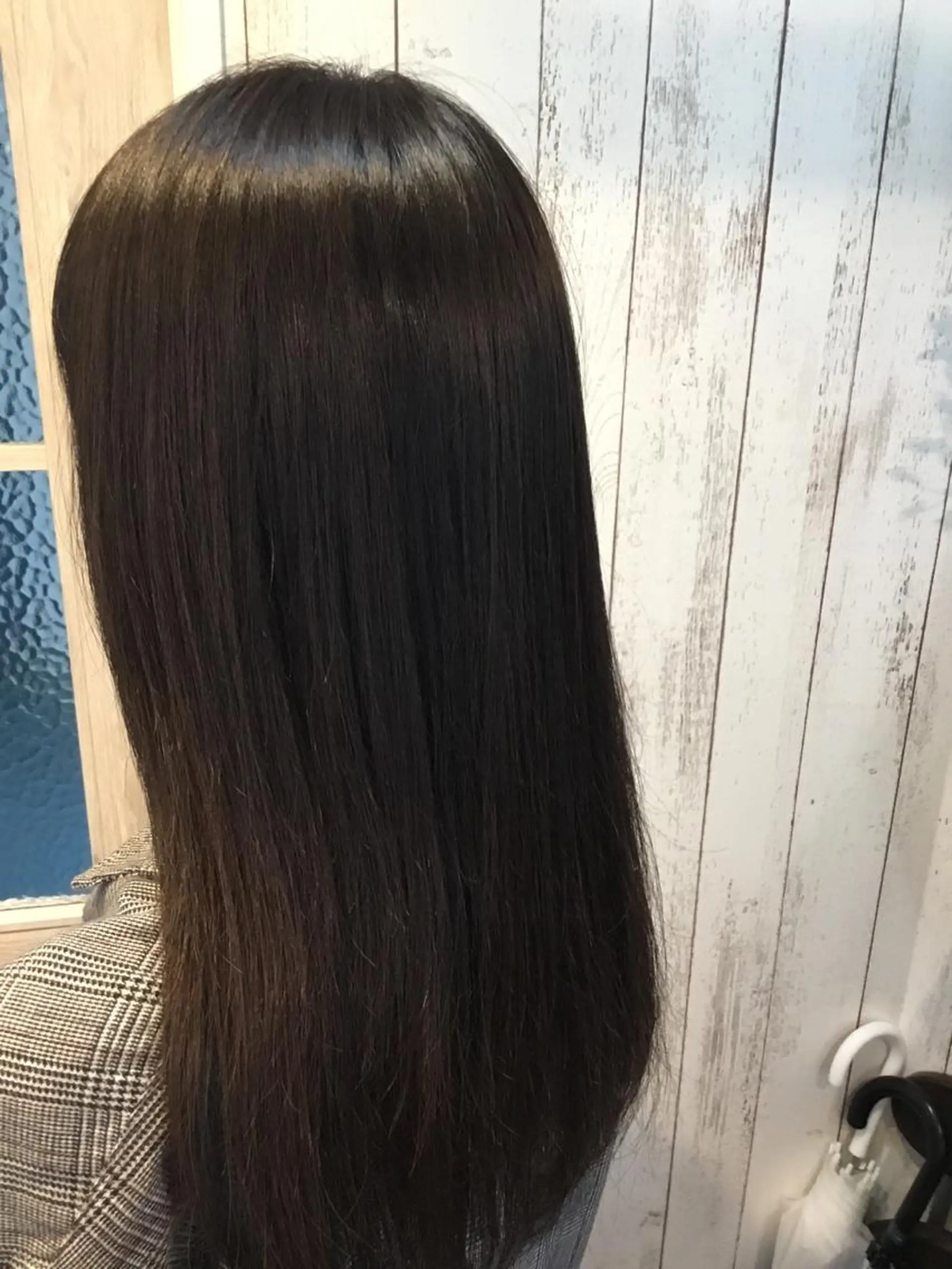 ロング カラー パーマ 金崎 新吾のヘアスタイル